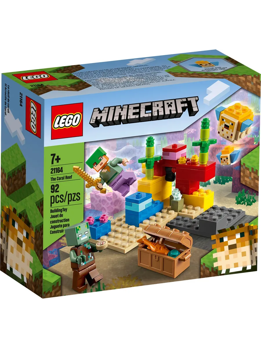 Конструктор LEGO Minecraft 92 дет. - фото 1