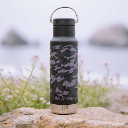 Термобутылка Klean Kanteen Insulated Classic Narrow 12oz Black Camo 355 мл
