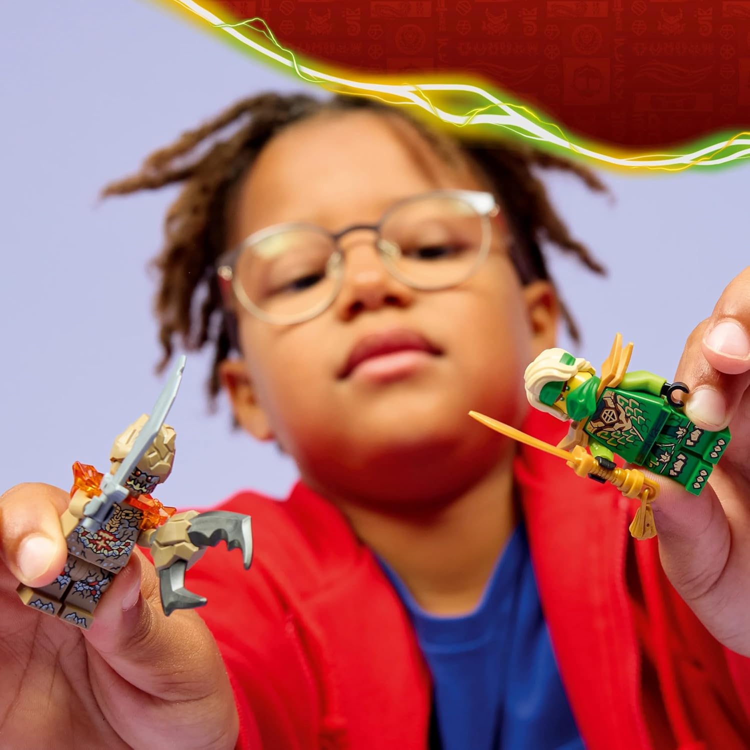 Конструктор LEGO NINJAGO Спиннер Ллойд 52 дет. - фото 7