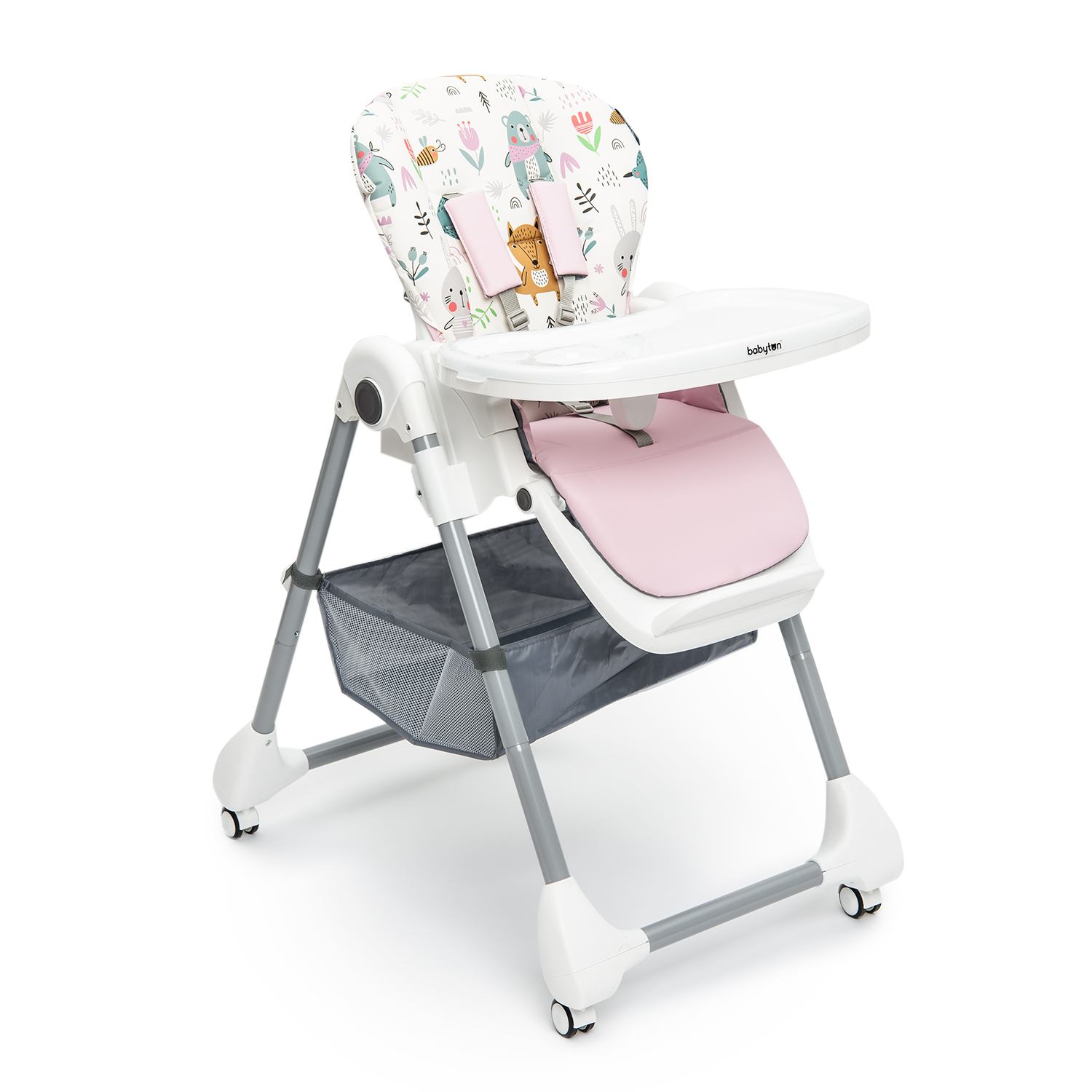 Стульчик для кормления Babyton Pretty Friends Pink классический - фото 6