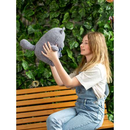 Игрушка подарочная мягкая Fancy Пухляшик-кудряшик Кот PUHK01