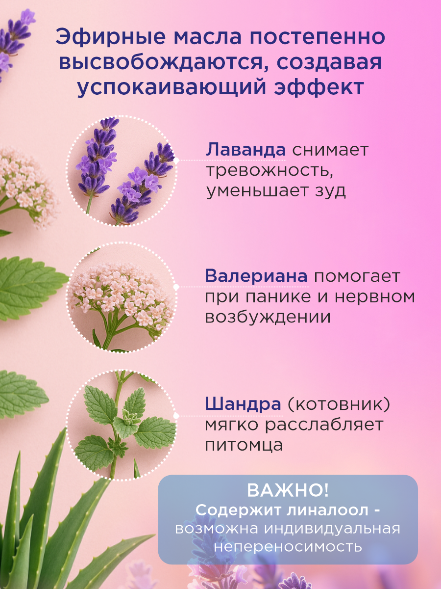 Успокаивающий ошейник GOODR NO STRESS Антистресс для собак 65см - фото 5