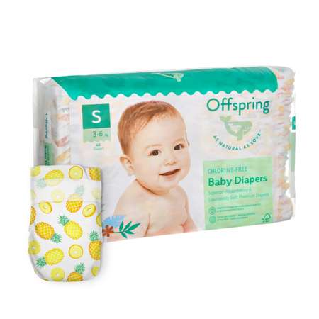 Подгузники Offspring S (3-6 кг) 48 шт.