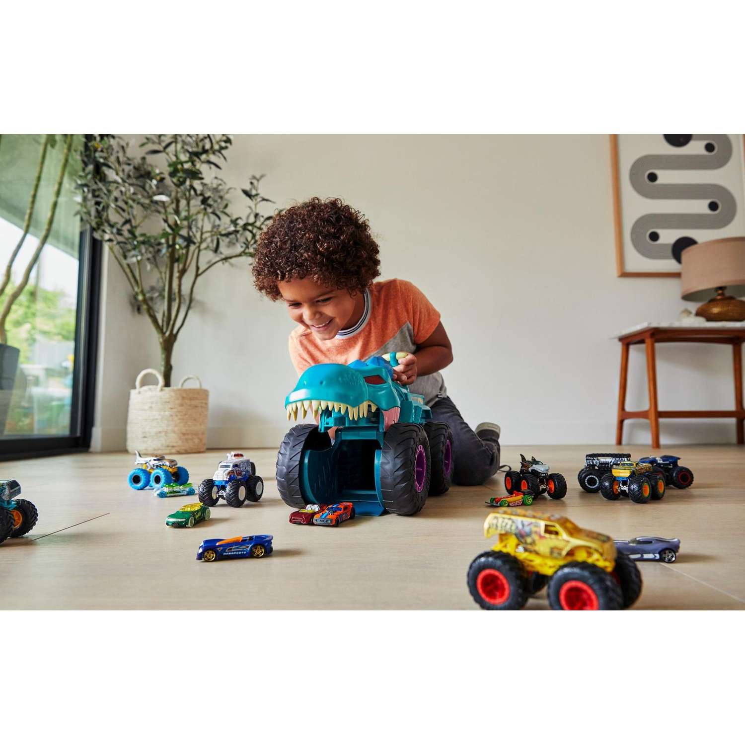 Трек Hot Wheels Голодный Мега Рекс GYL13 - фото 21