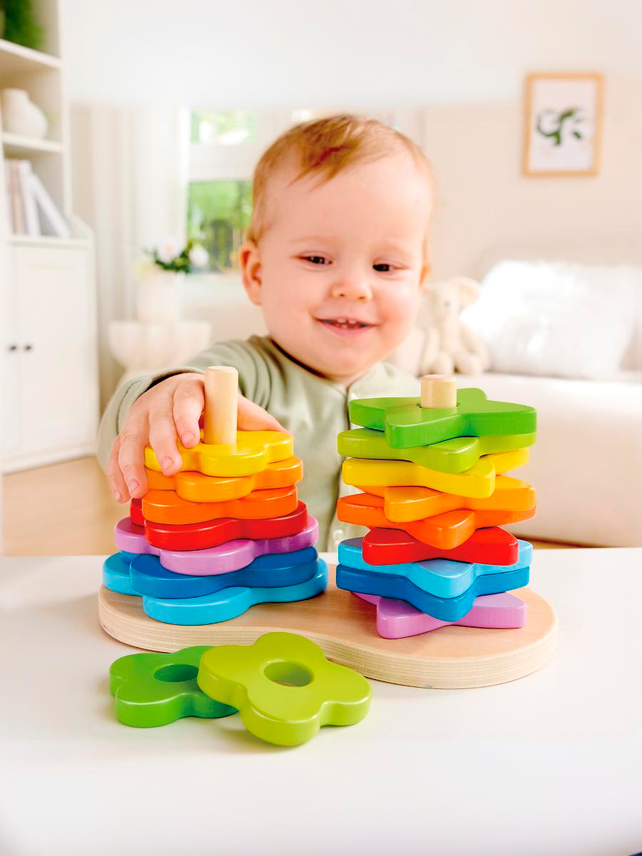 Игрушка Hape пирамидка - фото 3