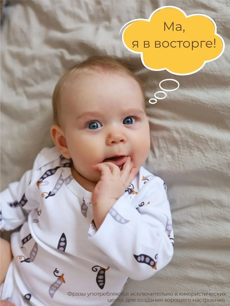 Боди 3 шт ШВЕЙНЫЕ ИСТОРИИ бодигорошек - фото 5