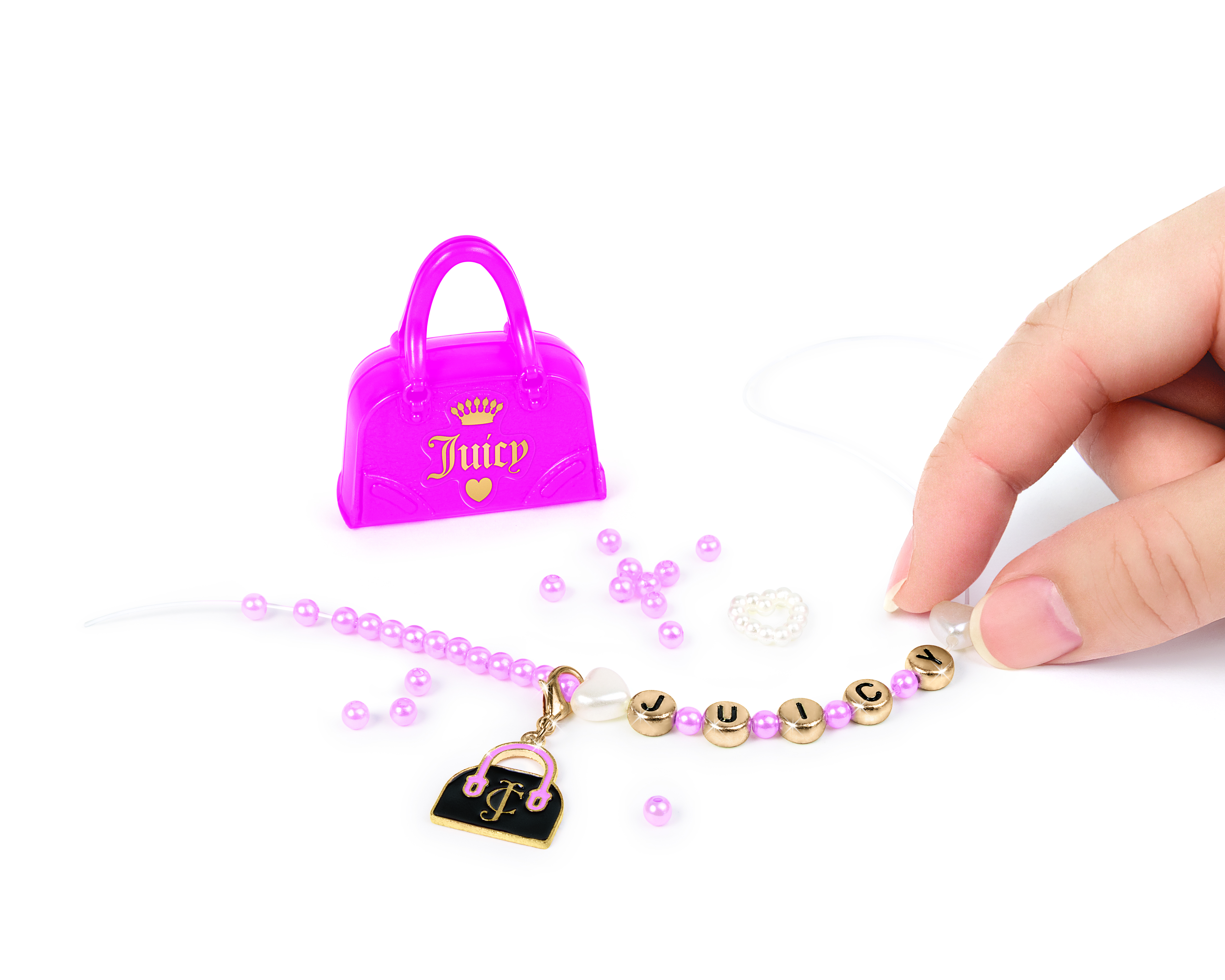 Набор для творчества Make it Real плетение JuicyCouture Блеск и Гламур - фото 4