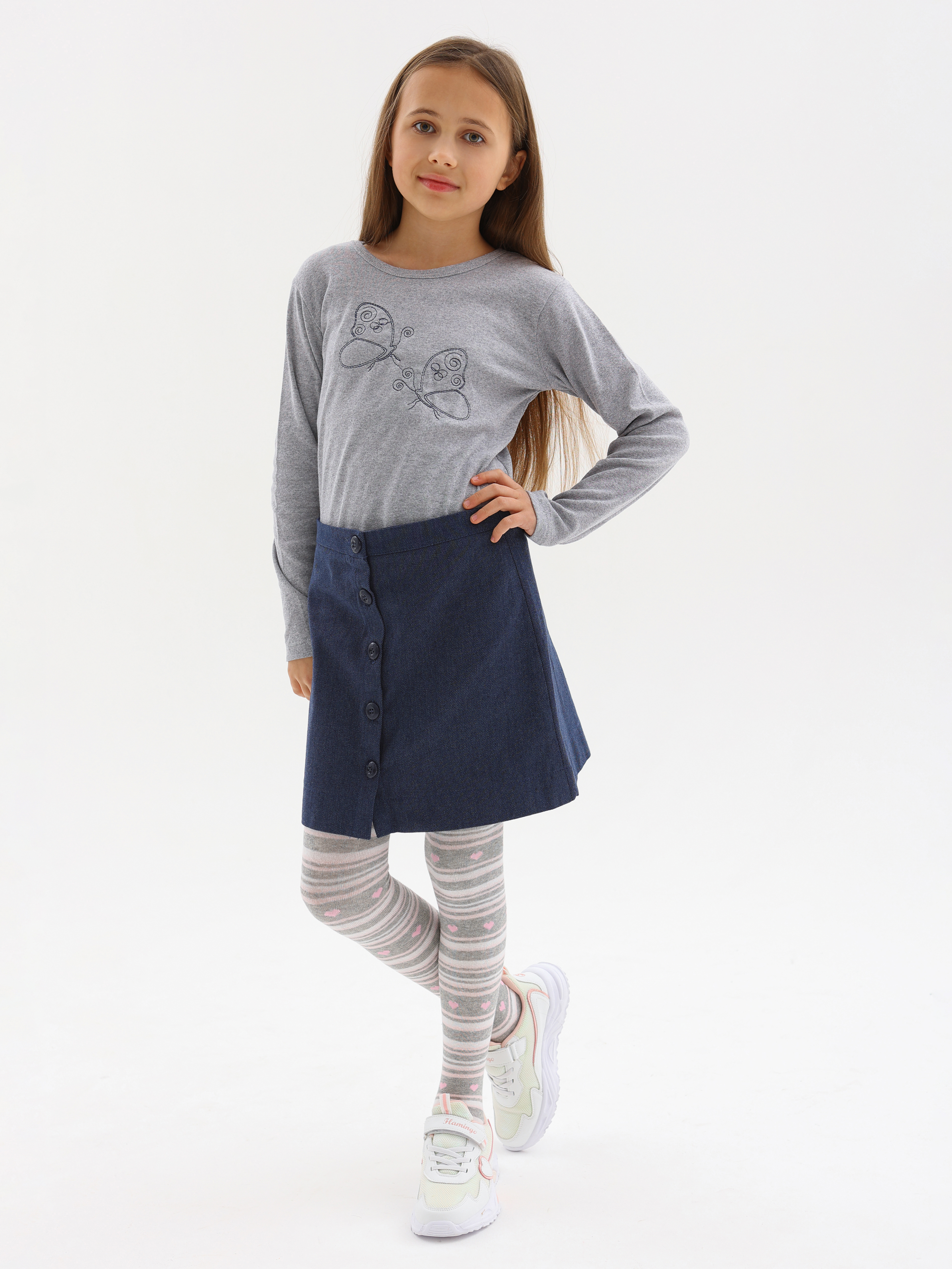 Лонгслив АЙАС 20-45-20_меланж - фото 4