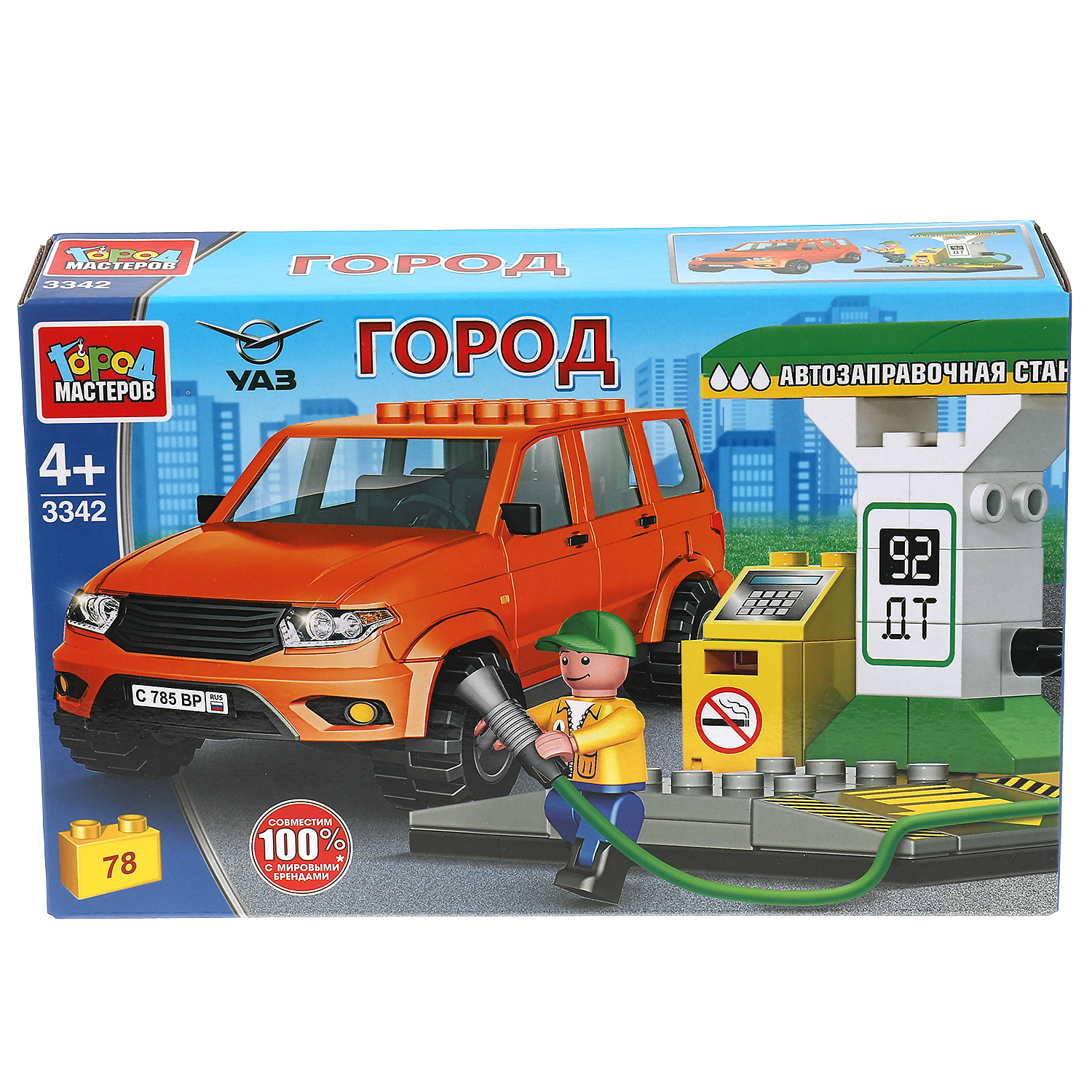 Конструктор Город мастеров UAZ Patriot - фото 3