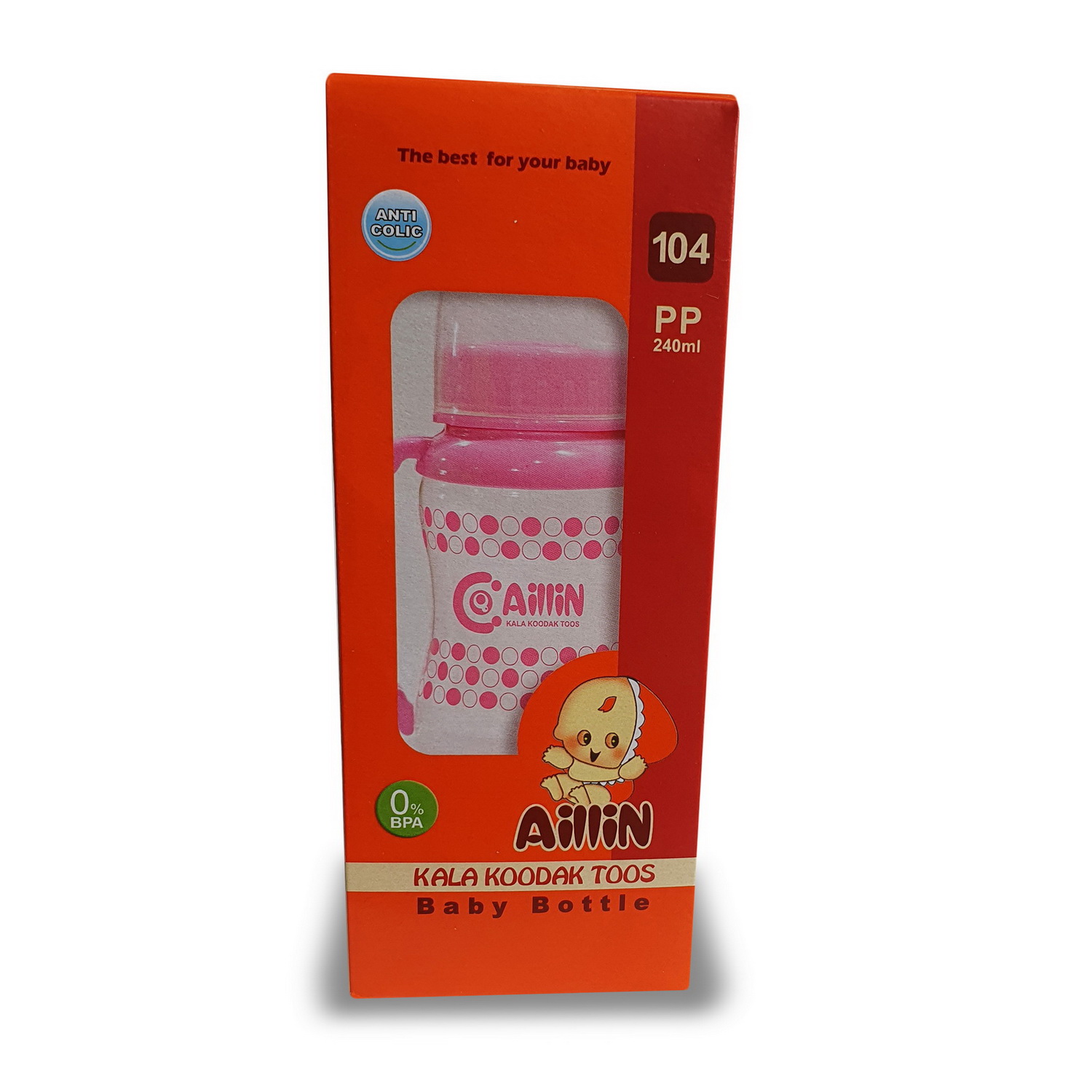 Бутылочка AilliN Anti-Colic 240 мл 2 шт. - фото 4