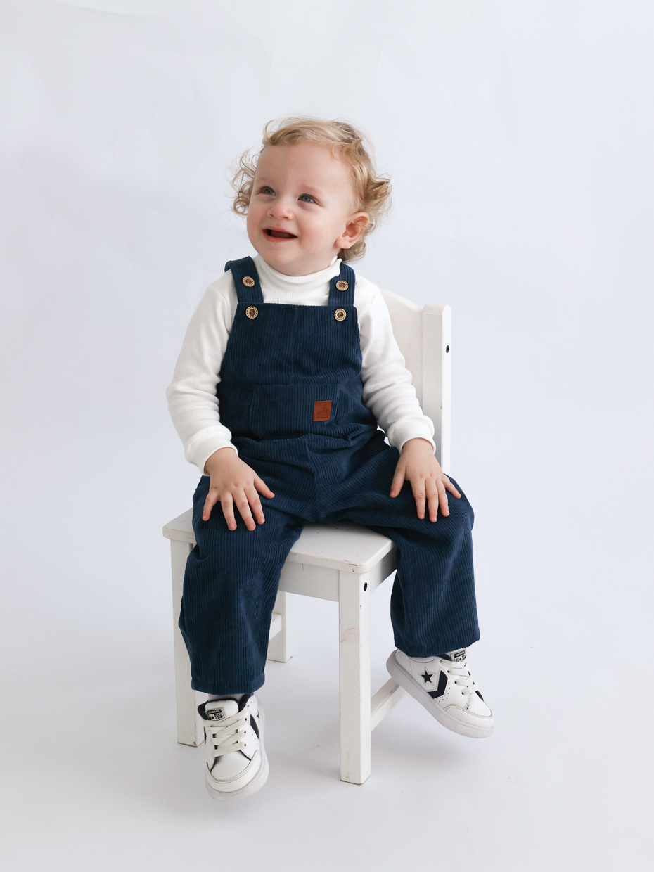 Полукомбинезон Bunnyphant Т-227/петроль - фото 1