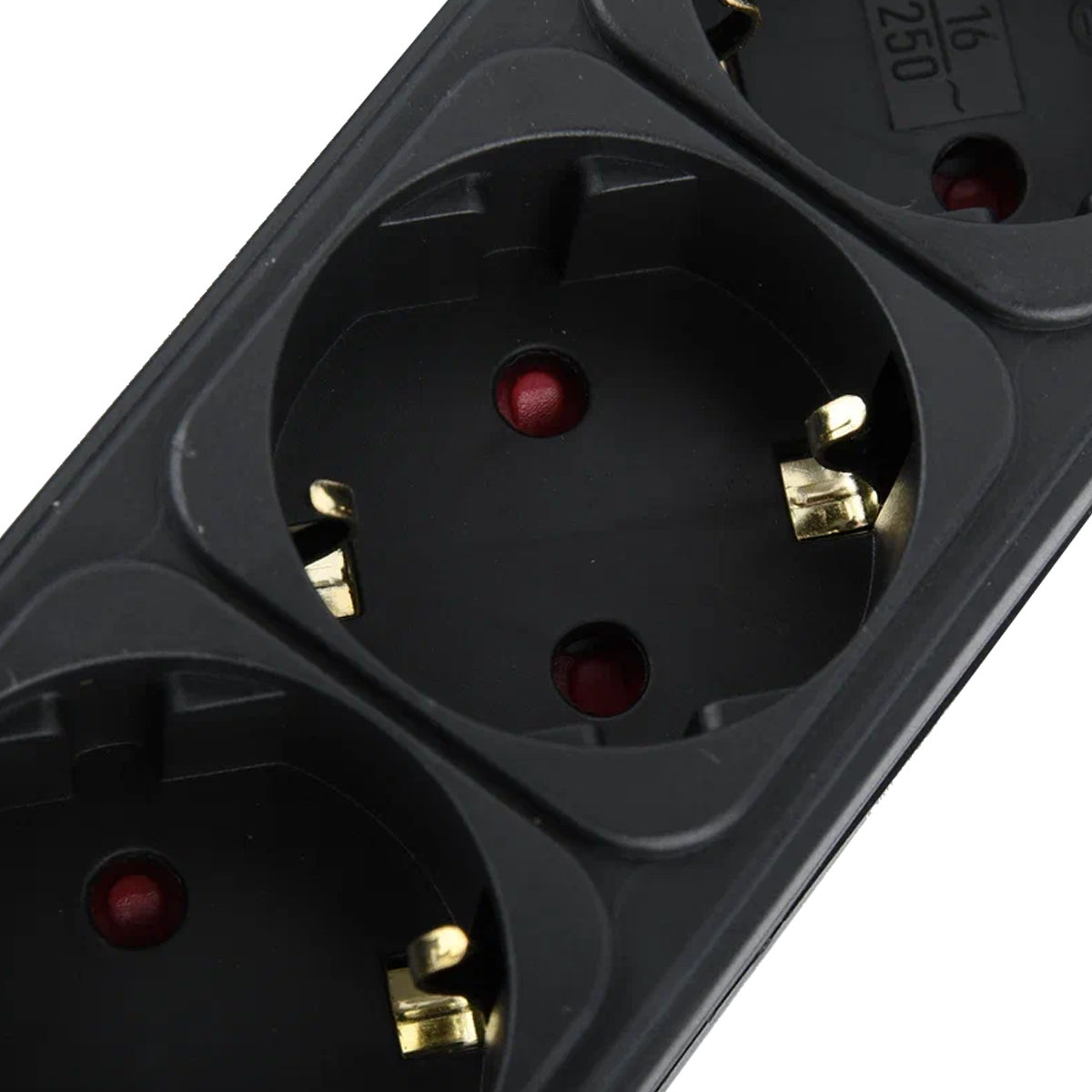 Сетевой фильтр Perfeo Real Power 3 метра 5 розеток черный - фото 3