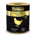 Корм для собак Четвероногий Гурман Golden курица натуральная в желе 340г