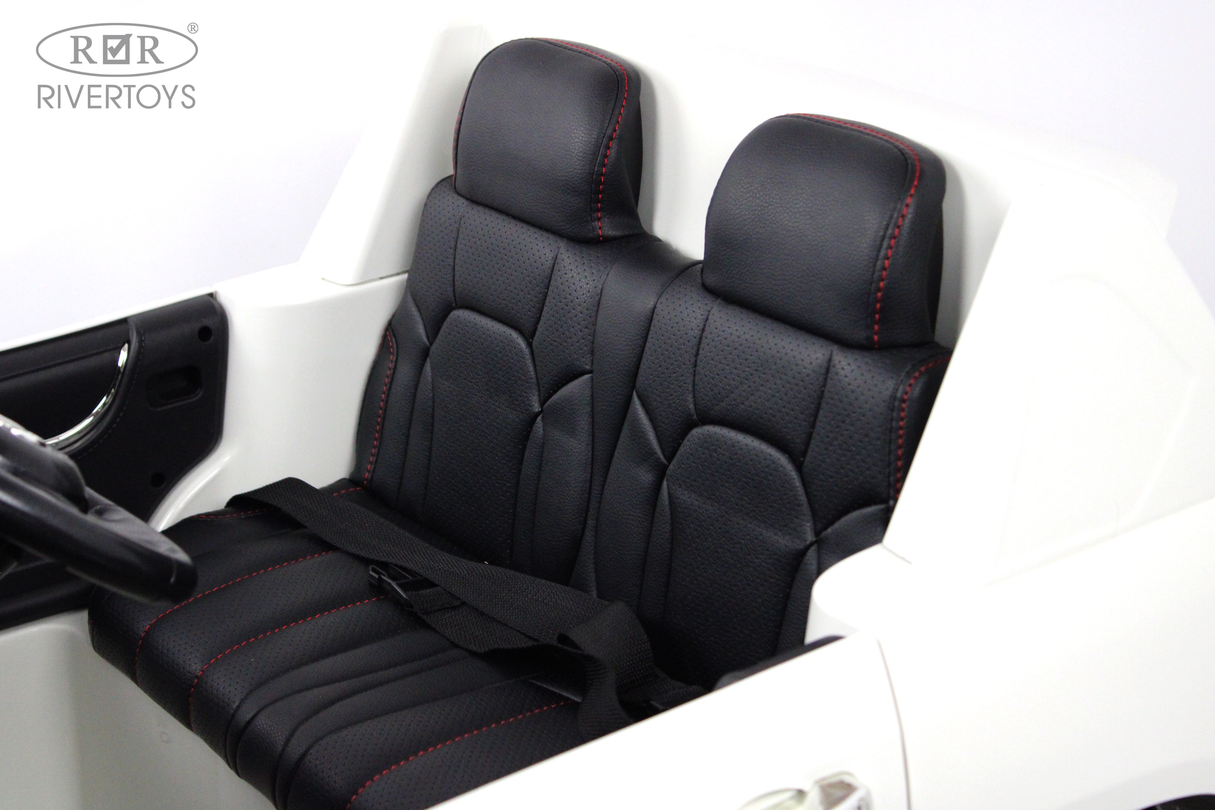 Электромобиль RIVERTOYS Lexus Y555YY-WHITE С пультом ДУ - фото 6