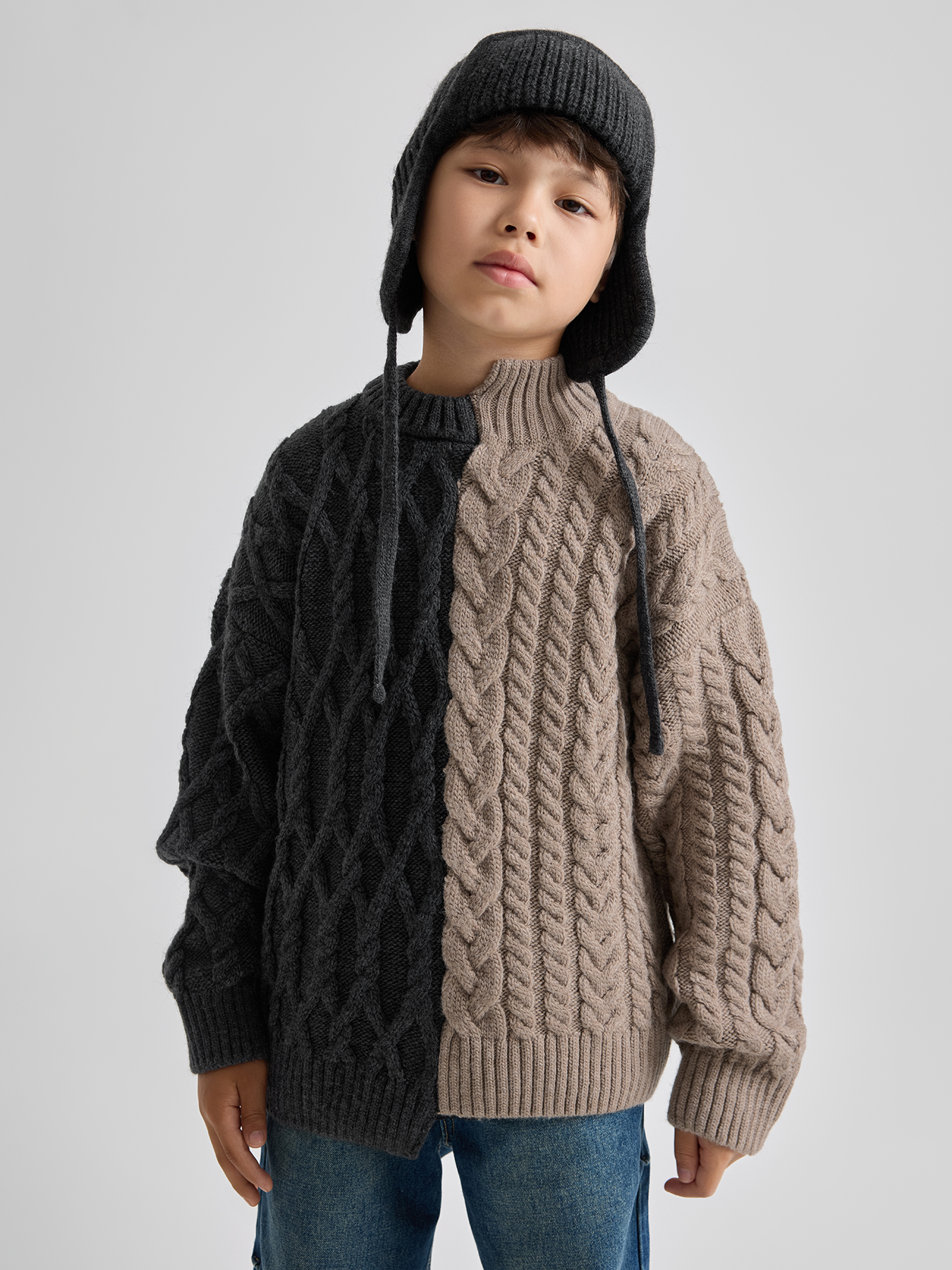Свитер Happy Baby 88558-1_dark-grey - фото 1
