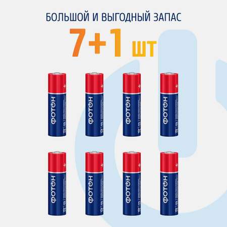 Батарейки пальчиковые Фотoн аа LR6 набор 8 шт