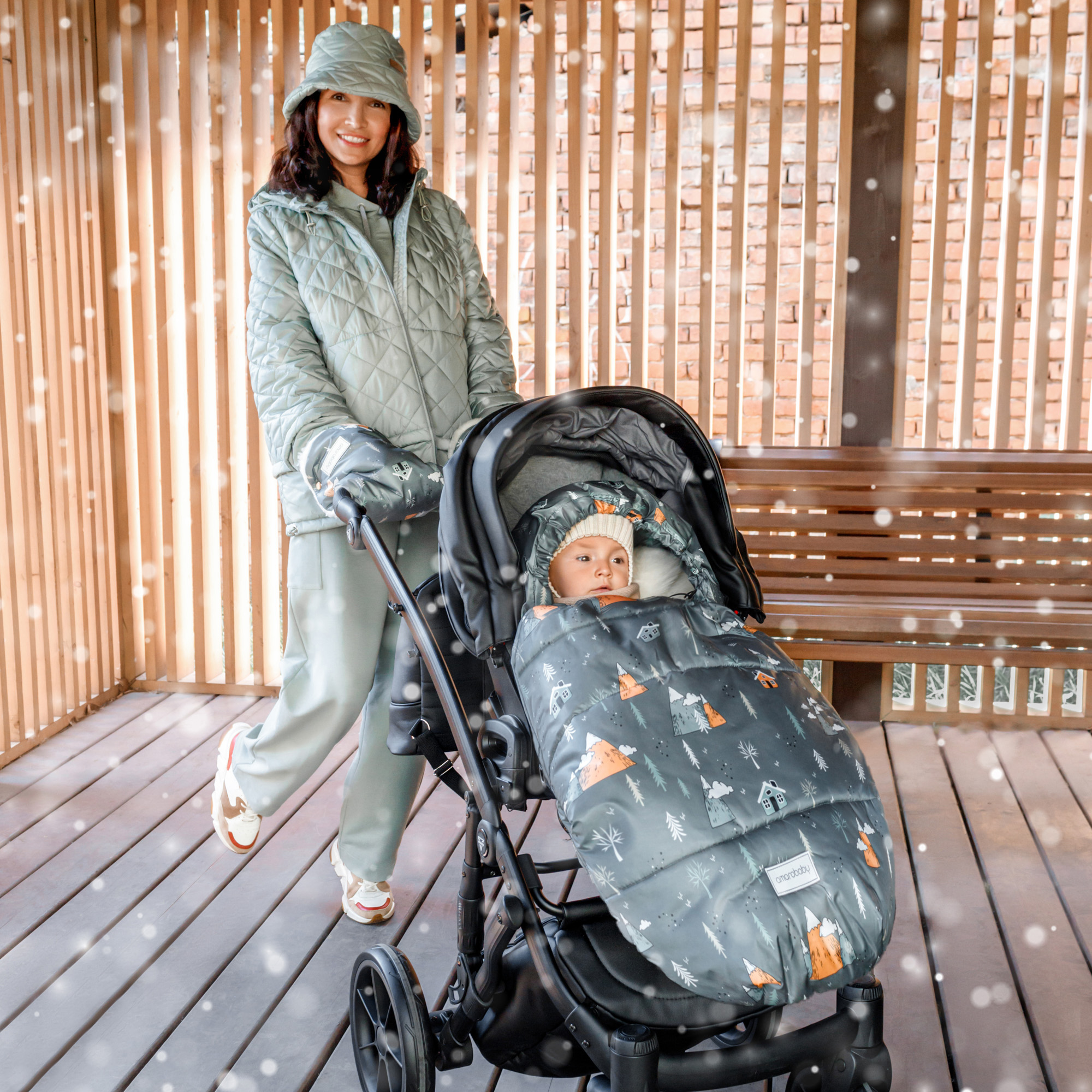 Конверт в коляску Amarobaby Travel - фото 4