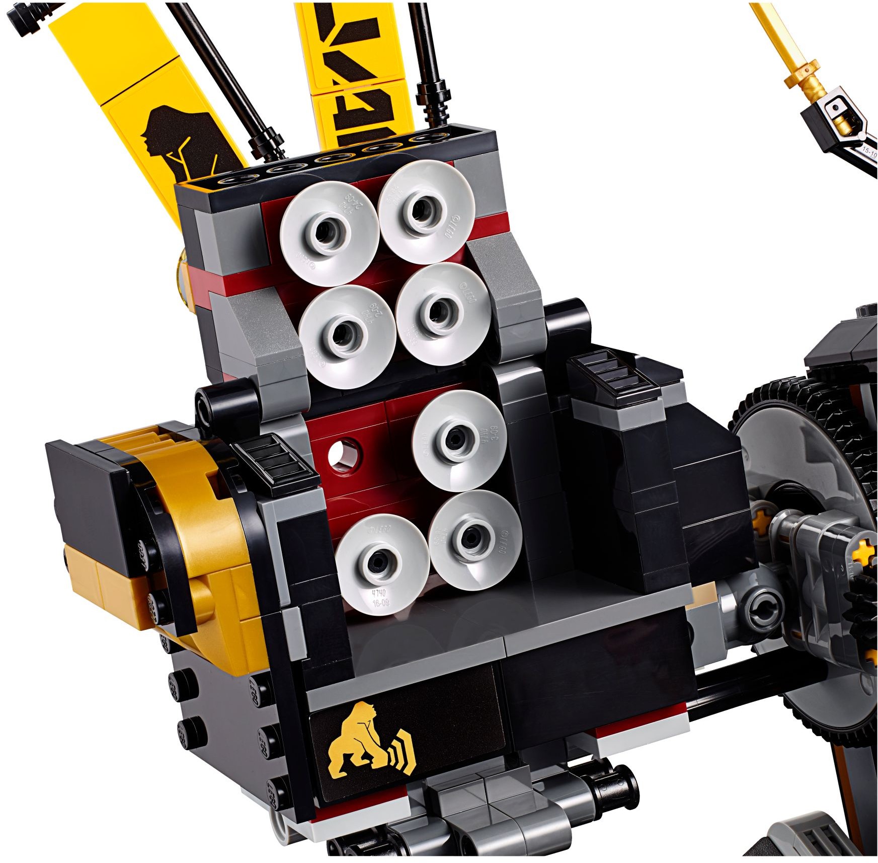 Конструктор LEGO NINJAGO 70632 1202 дет. - фото 4