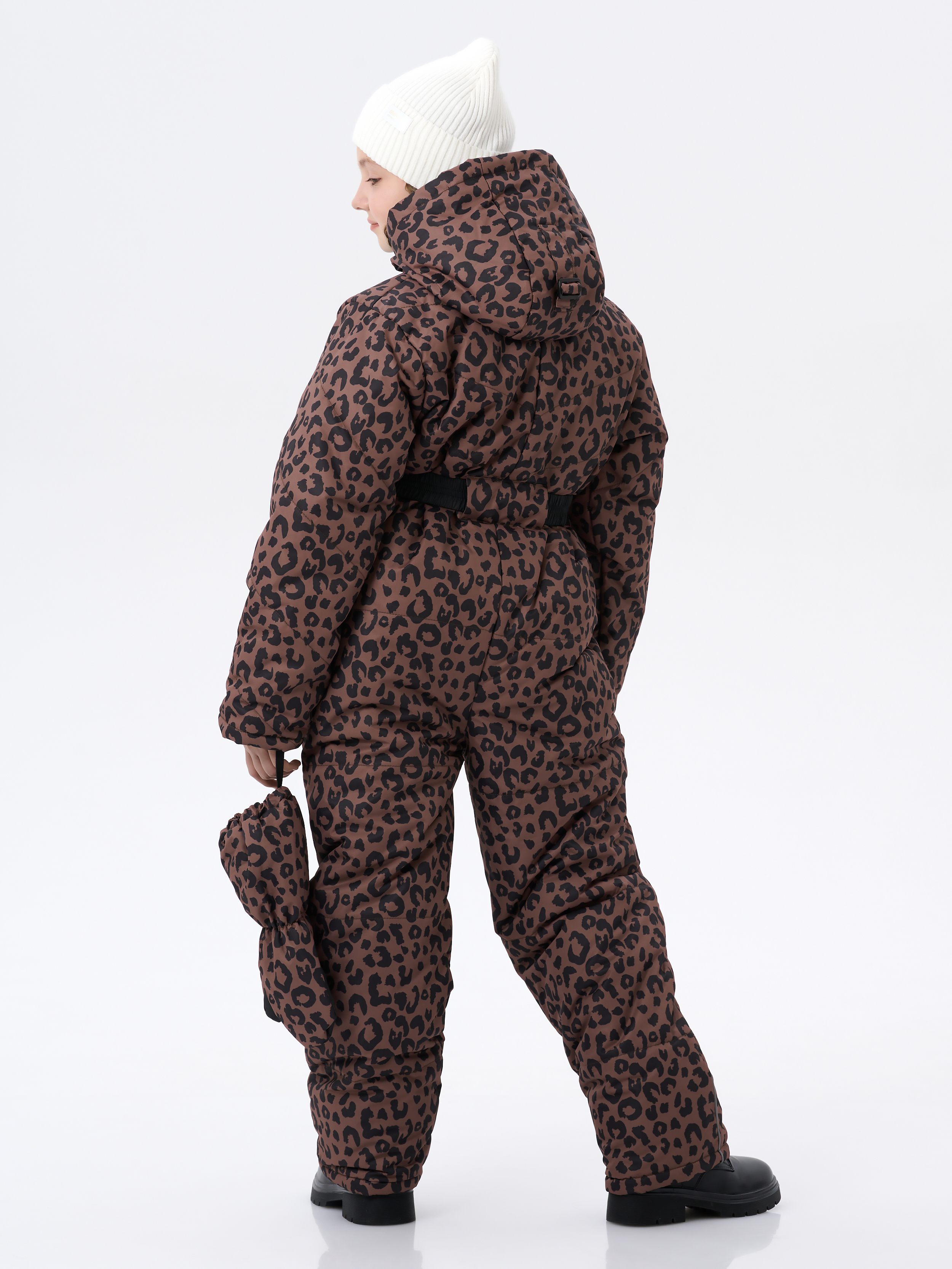 Комбинезон КрутышОк Т-068 коричневый, черный - фото 14