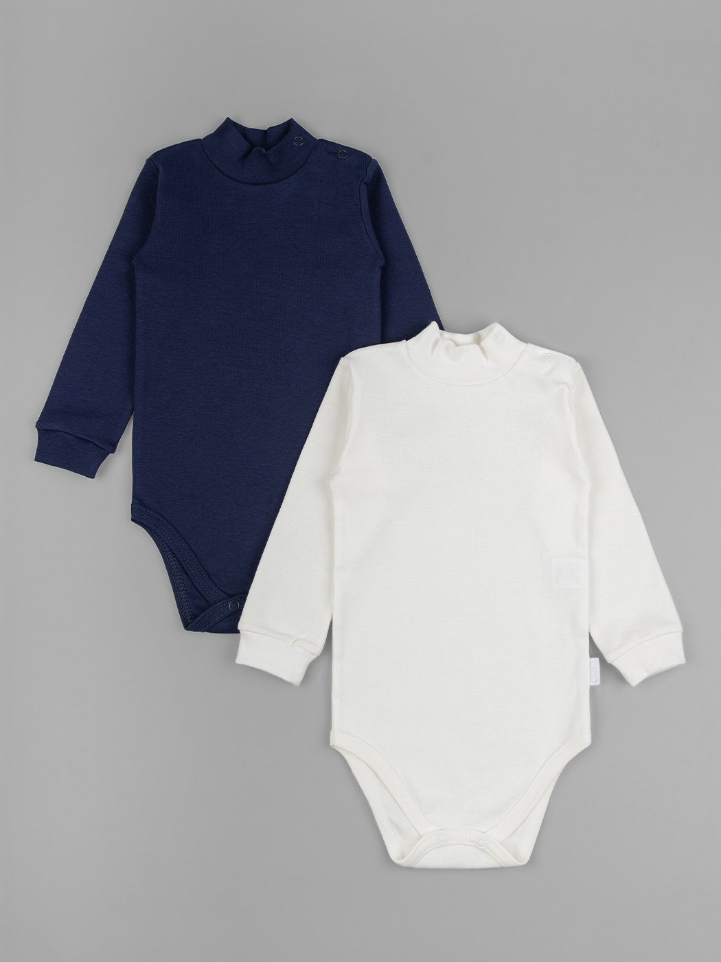 Боди 2 шт LEO 0643/1_молочный/синий - фото 1