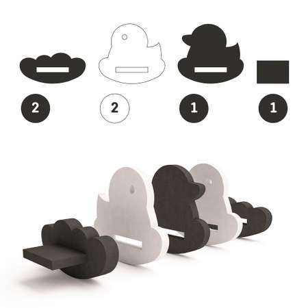 Игрушка ElBascoToys Утка