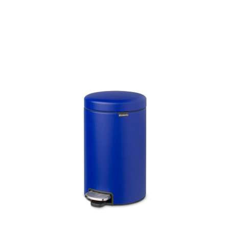 Бак мусорный Brabantia NewIcon с педалью минерально синий 12л 206863
