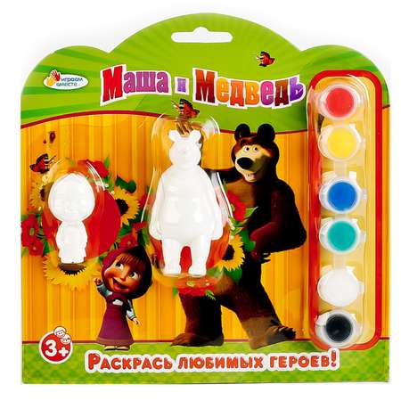 Набор для рисования Играем вместе Маша и медведь