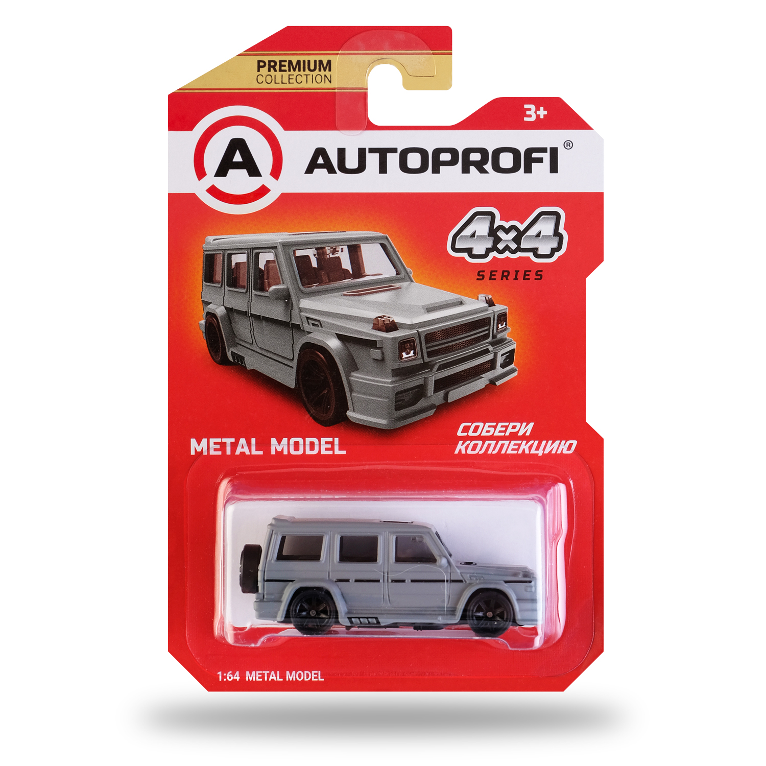 Автомобиль Autoprofi 1:64 в ассортименте CAR-PREMIUM-07-4X4 - фото 6