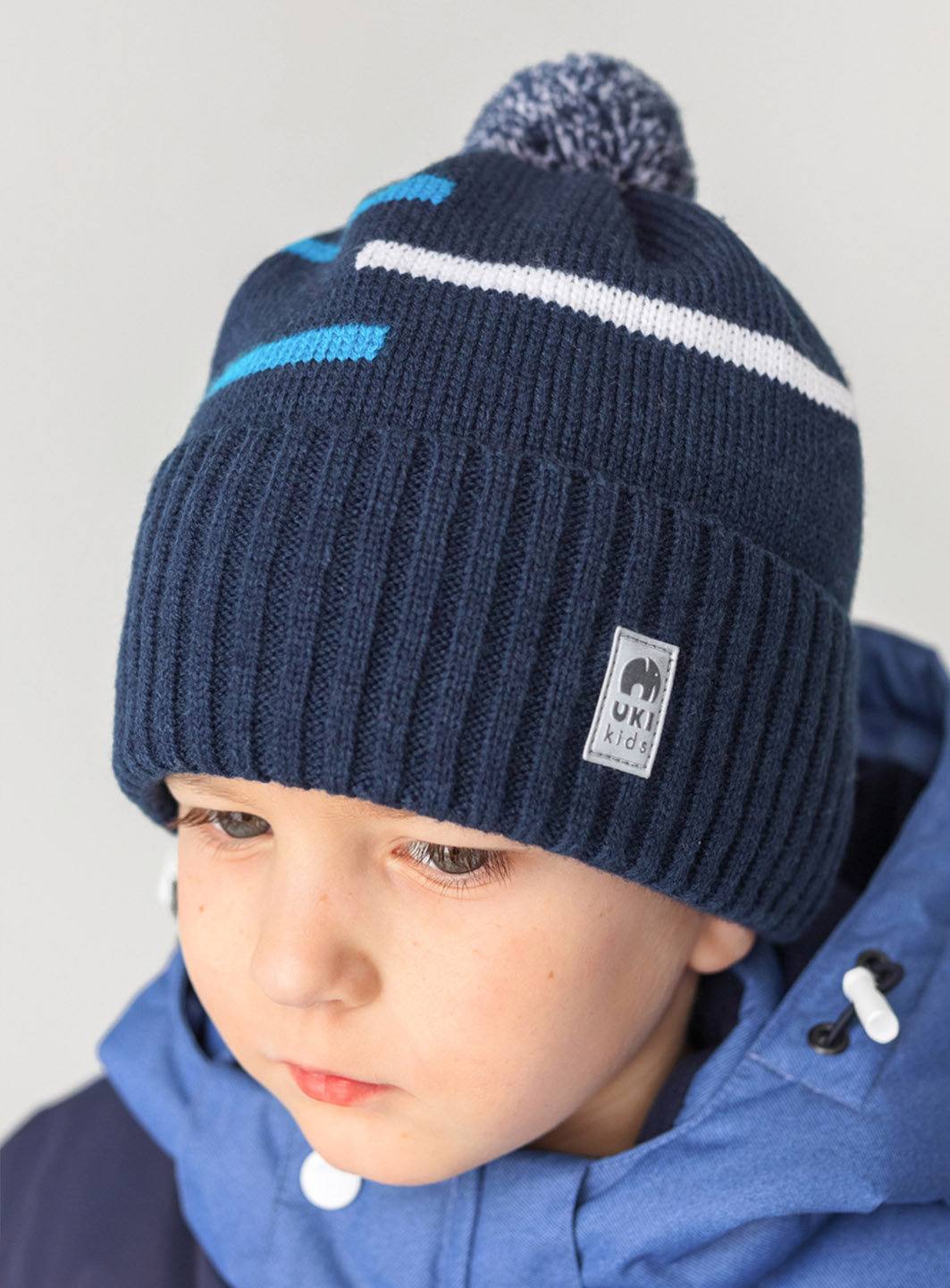 Шапка UKI KIDS 14w22-043бир - фото 1