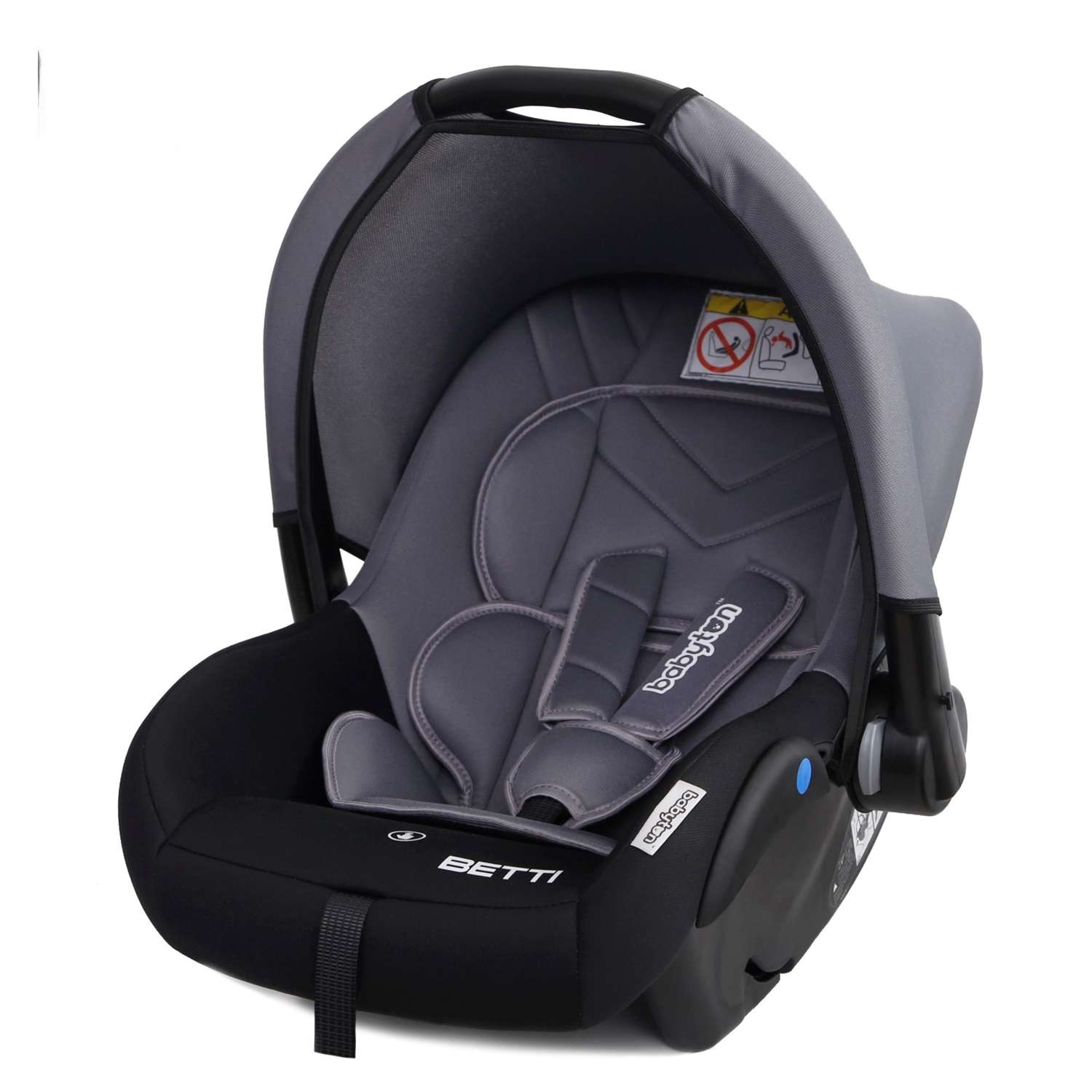 Автокресло Babyton Betti Grey 0 (0 -13 кг) - фото 1