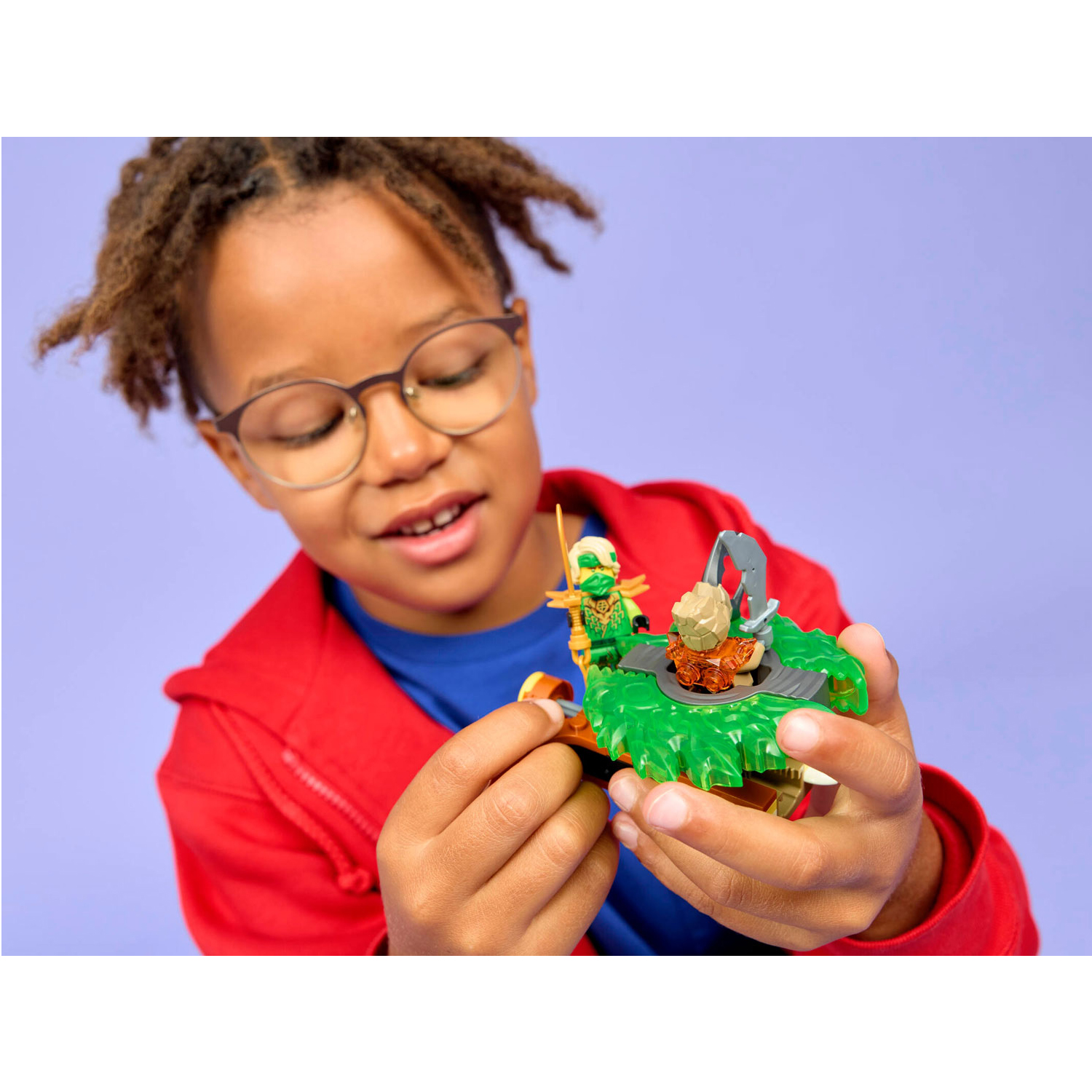 Конструктор LEGO NINJAGO Земляного Монстра Спиннера 52 дет. - фото 5