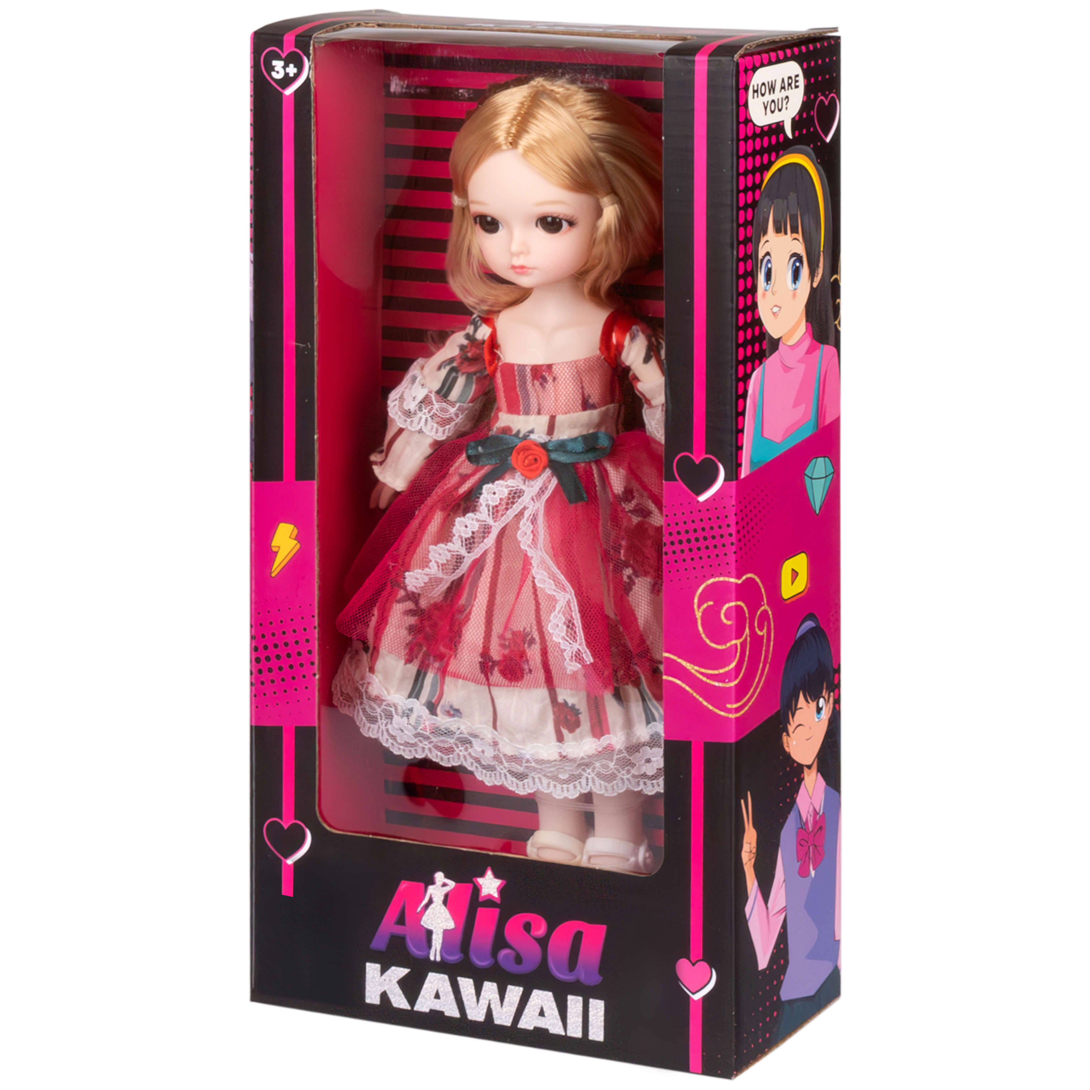 Кукла классическая 1TOY Alisa Kawaii Т24342 - фото 9