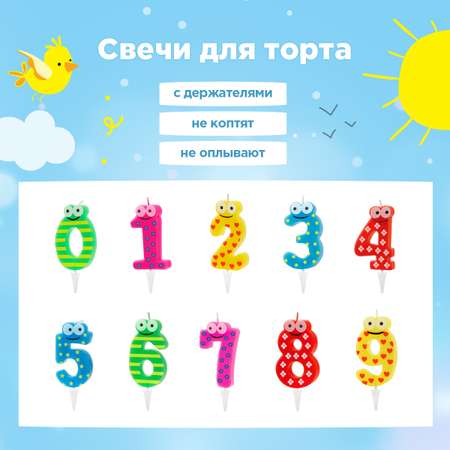 Свечи топперы на торт для пр Paterra 401-526