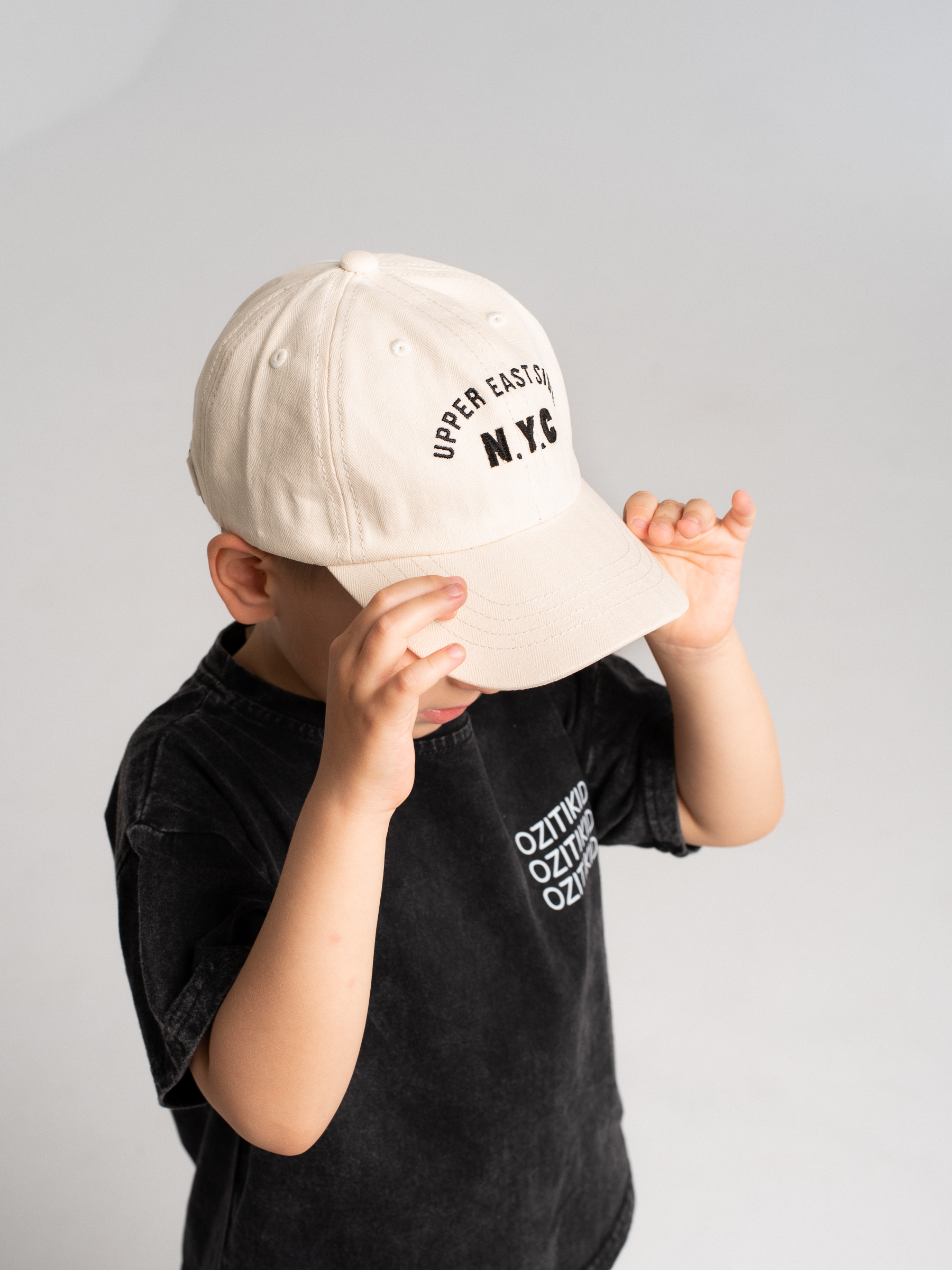 Бейсболка OZITI KIDS ok010223/белый - фото 10