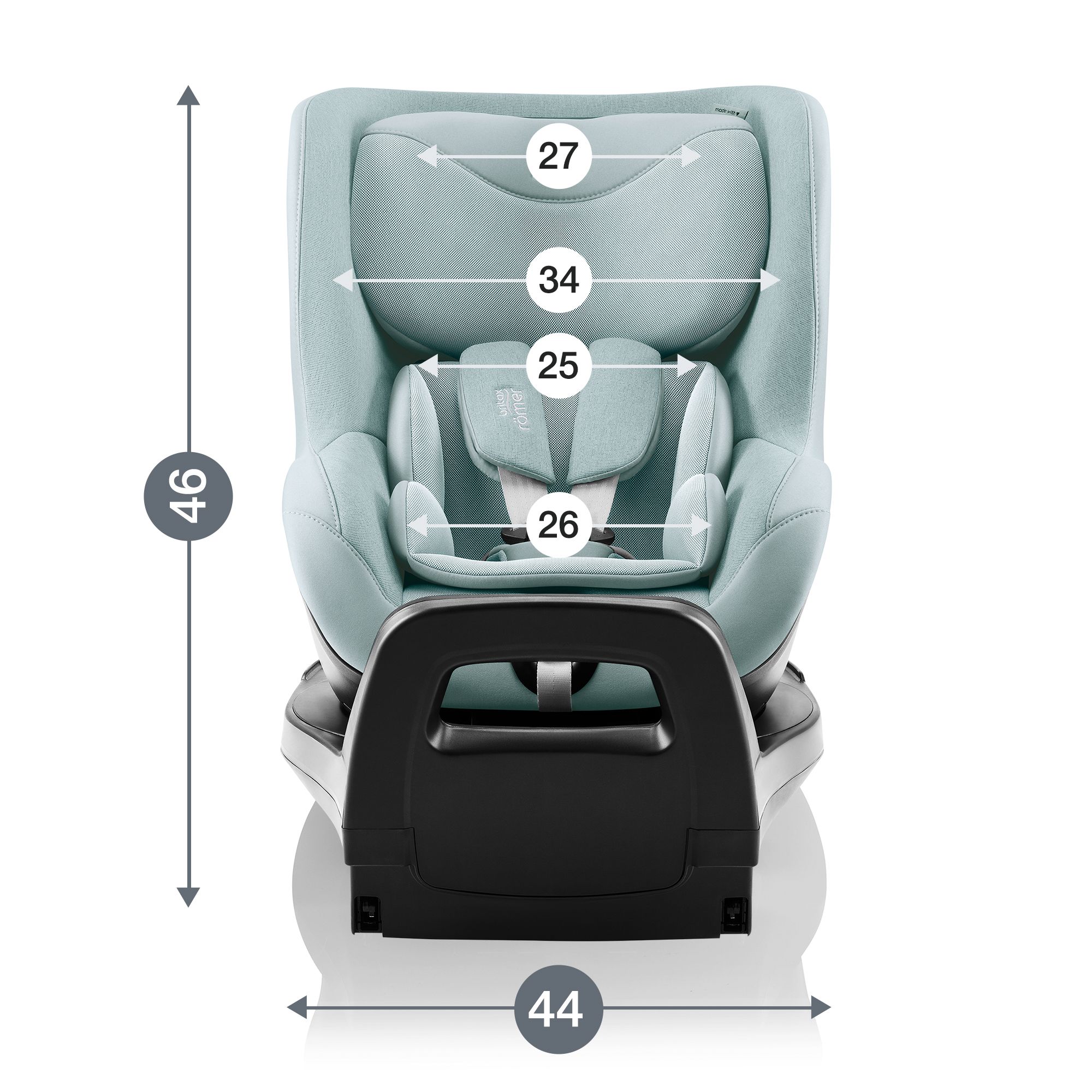 Автокресло Britax Roemer Dualfix Pro M Isofix 0+/1 (0-18 кг) - фото 10