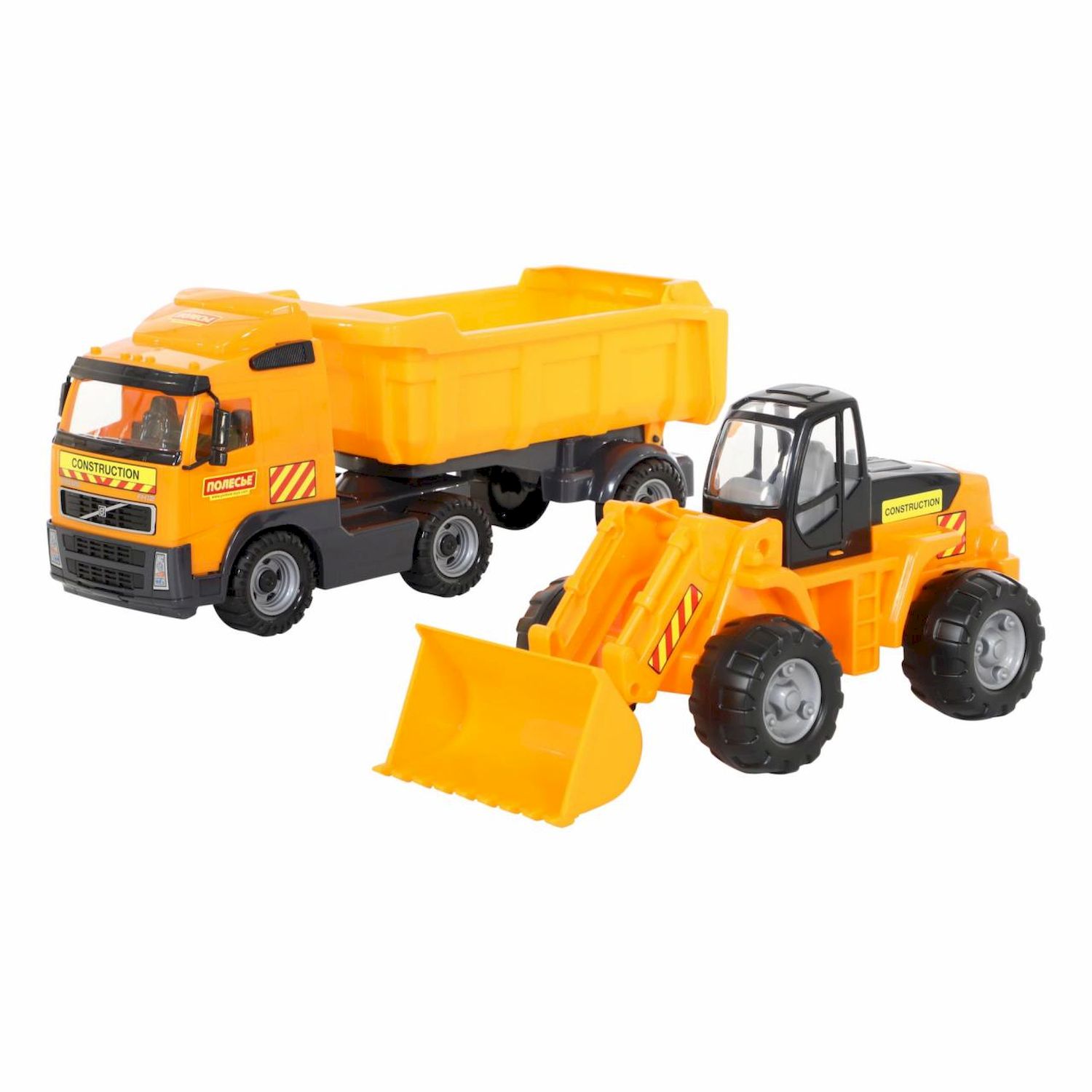 Игровой набор Полесье Volvo Самосвал и трактор-погрузчик 0384_PLS - фото 3