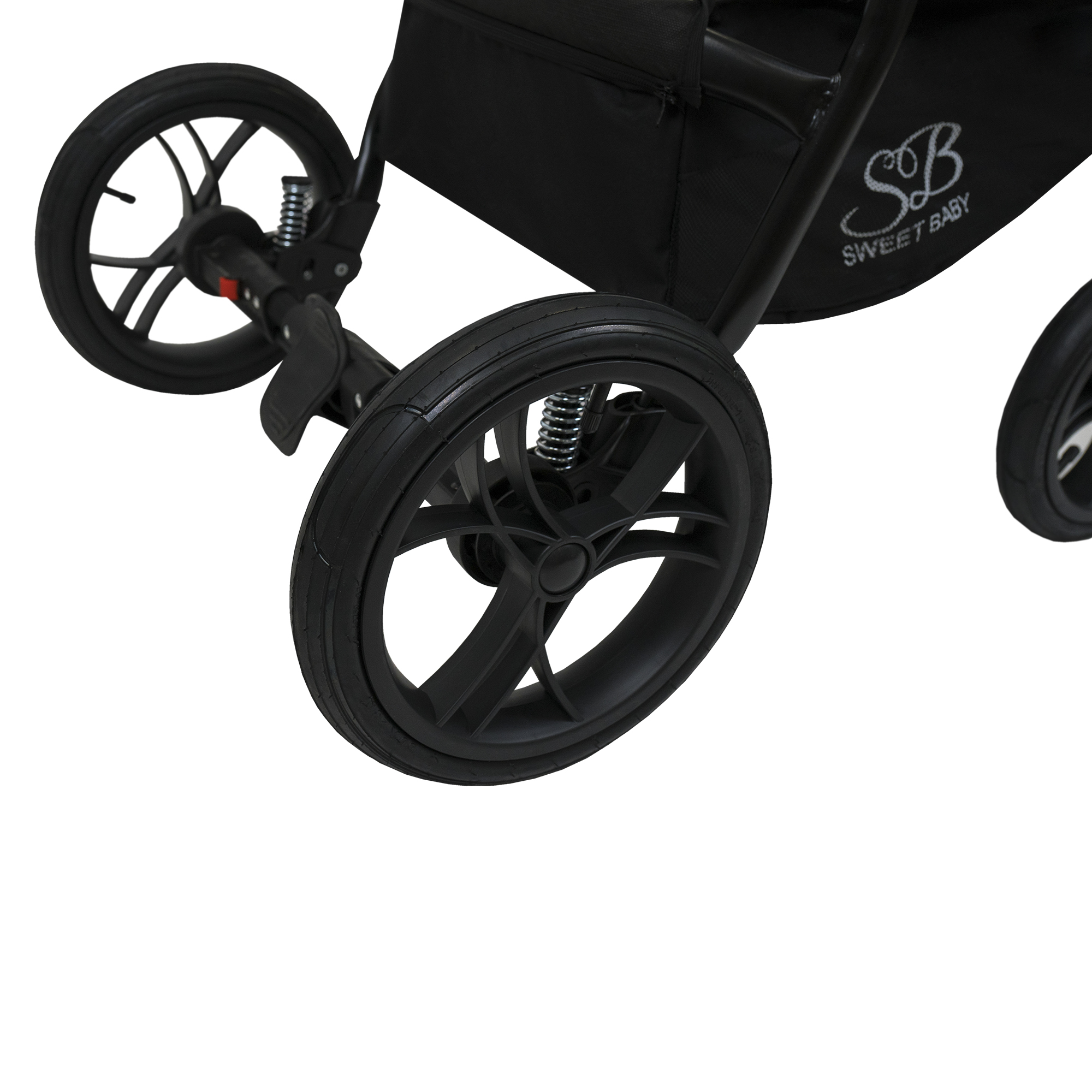 Коляска 2в1 Sweet Baby Vita Black - фото 9