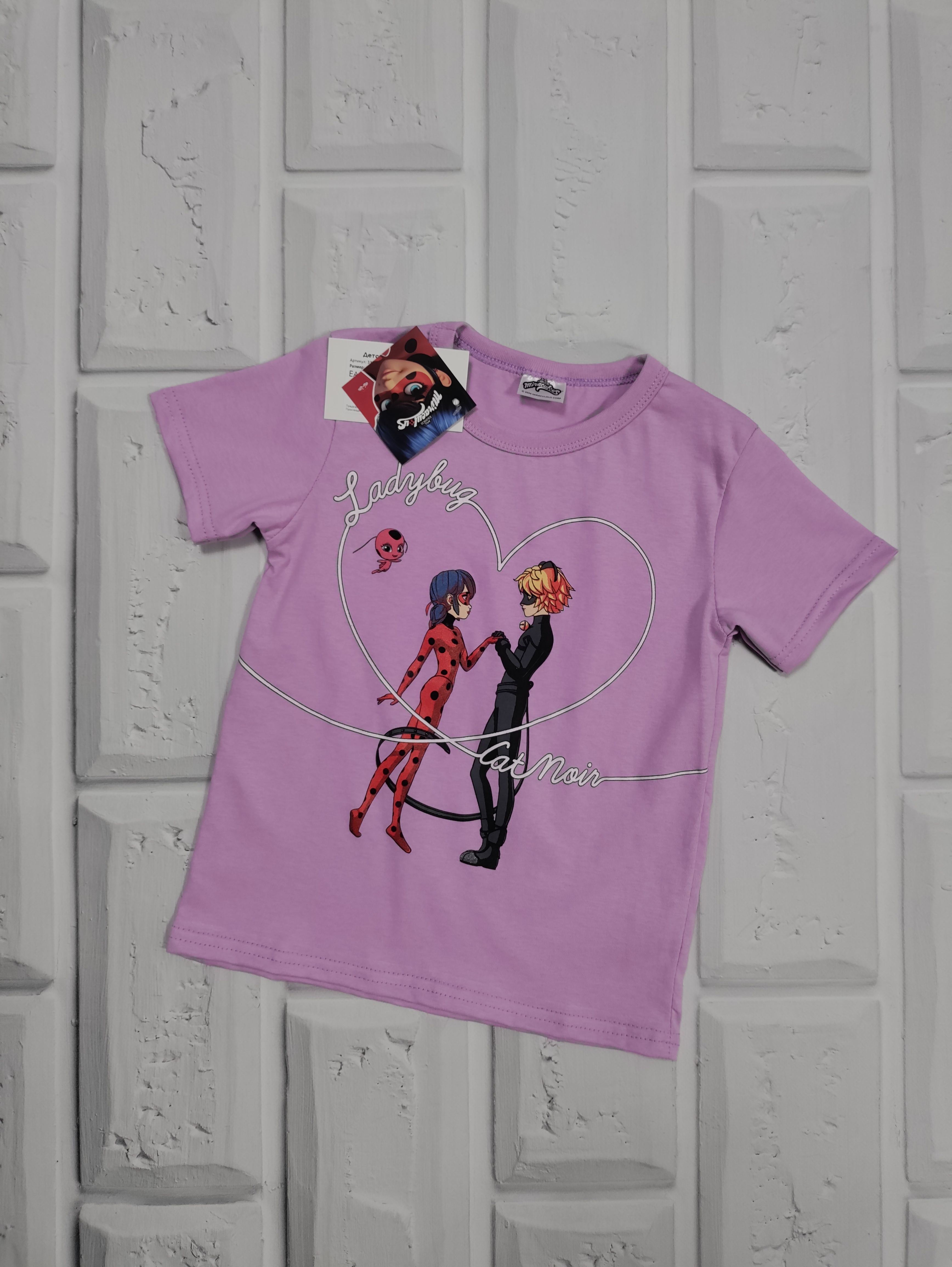 Футболка Леди Баг и Супер Кот 33719Ф - фото 1