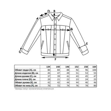 Куртка джинсовая Veresk