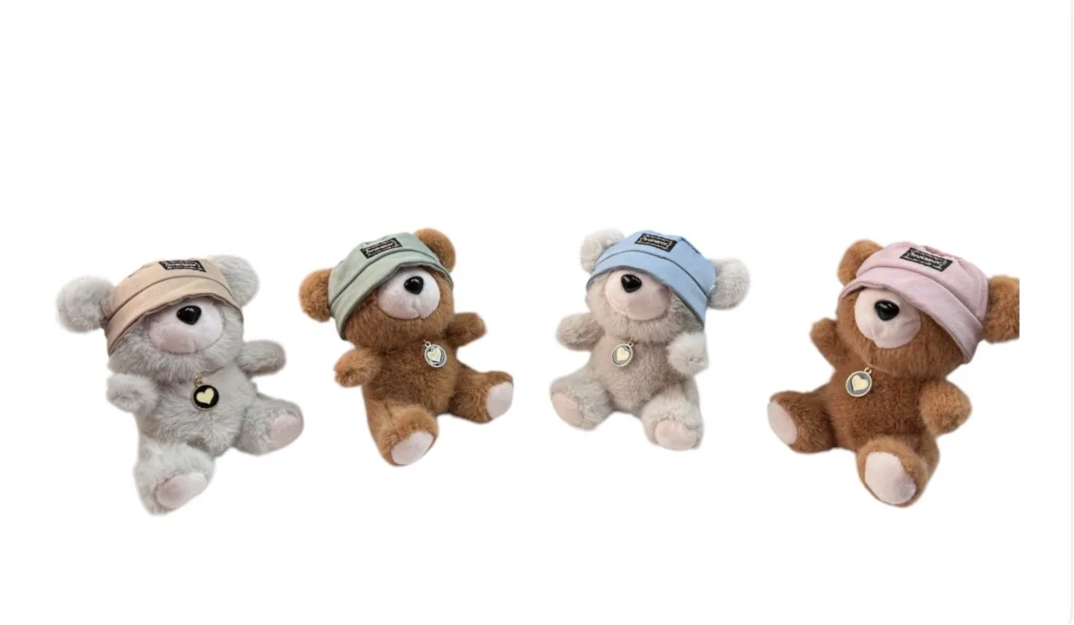 Брелок Мастер Мишка в панаме в ассортименте - фото 1