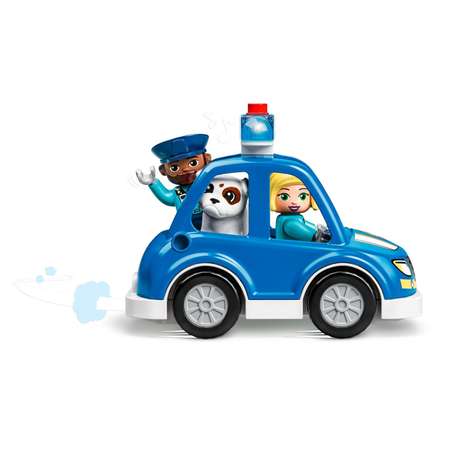Конструктор LEGO DUPLO Полицейский участок и вертолёт блочный