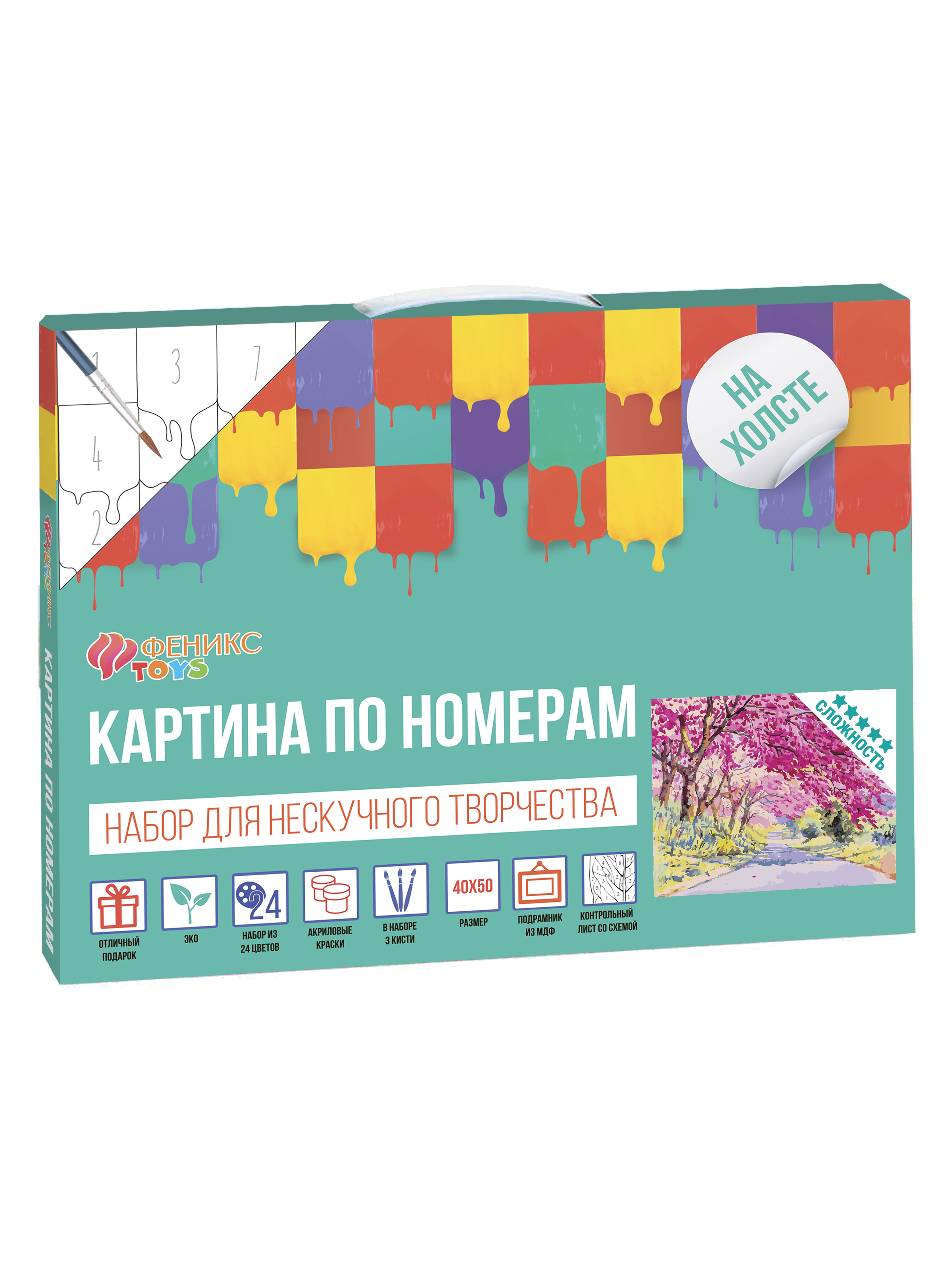 Картина по номерам Play market - фото 9