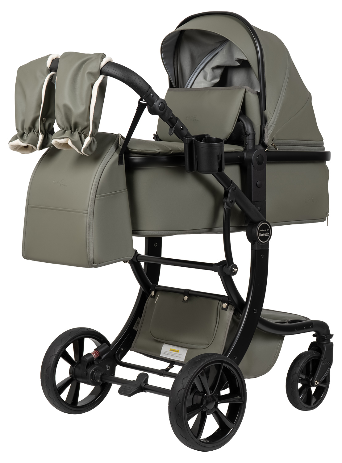 Коляска трансформер Aimile Авантюрист / Adventurer хаки - фото 12