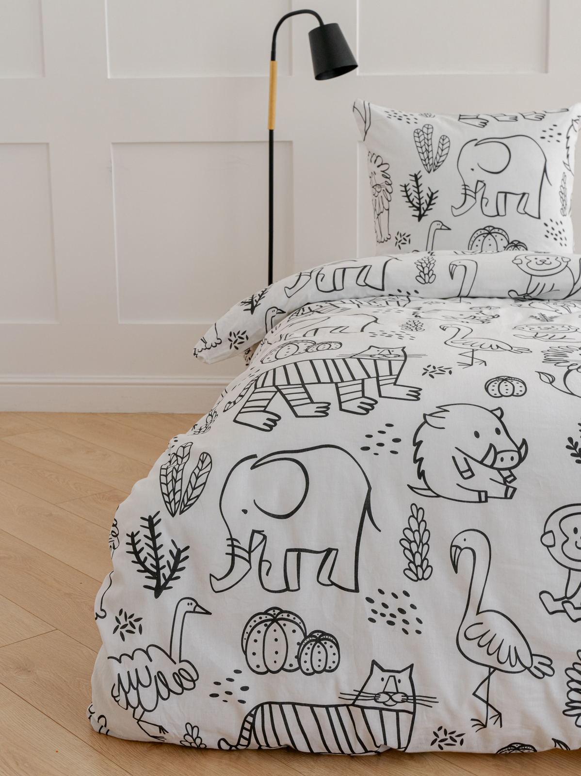 Комплект постельного белья Павлинка Звери полутораспальный - фото 9