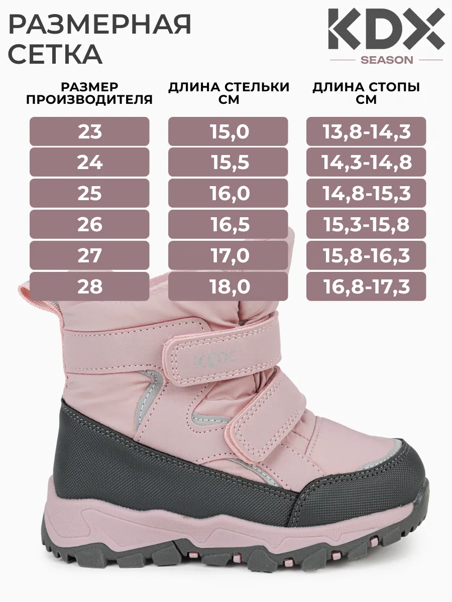 Сапоги KDX FM-04 fuxia - фото 4