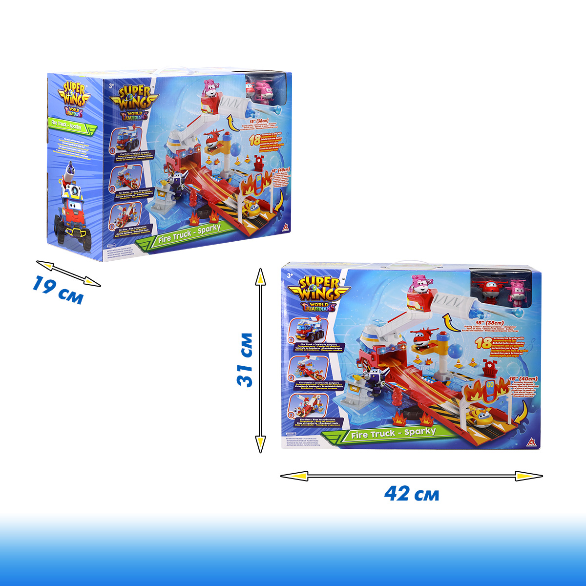 Игровой набор Супер Крылья Пожарная машина Спарки - фото 9