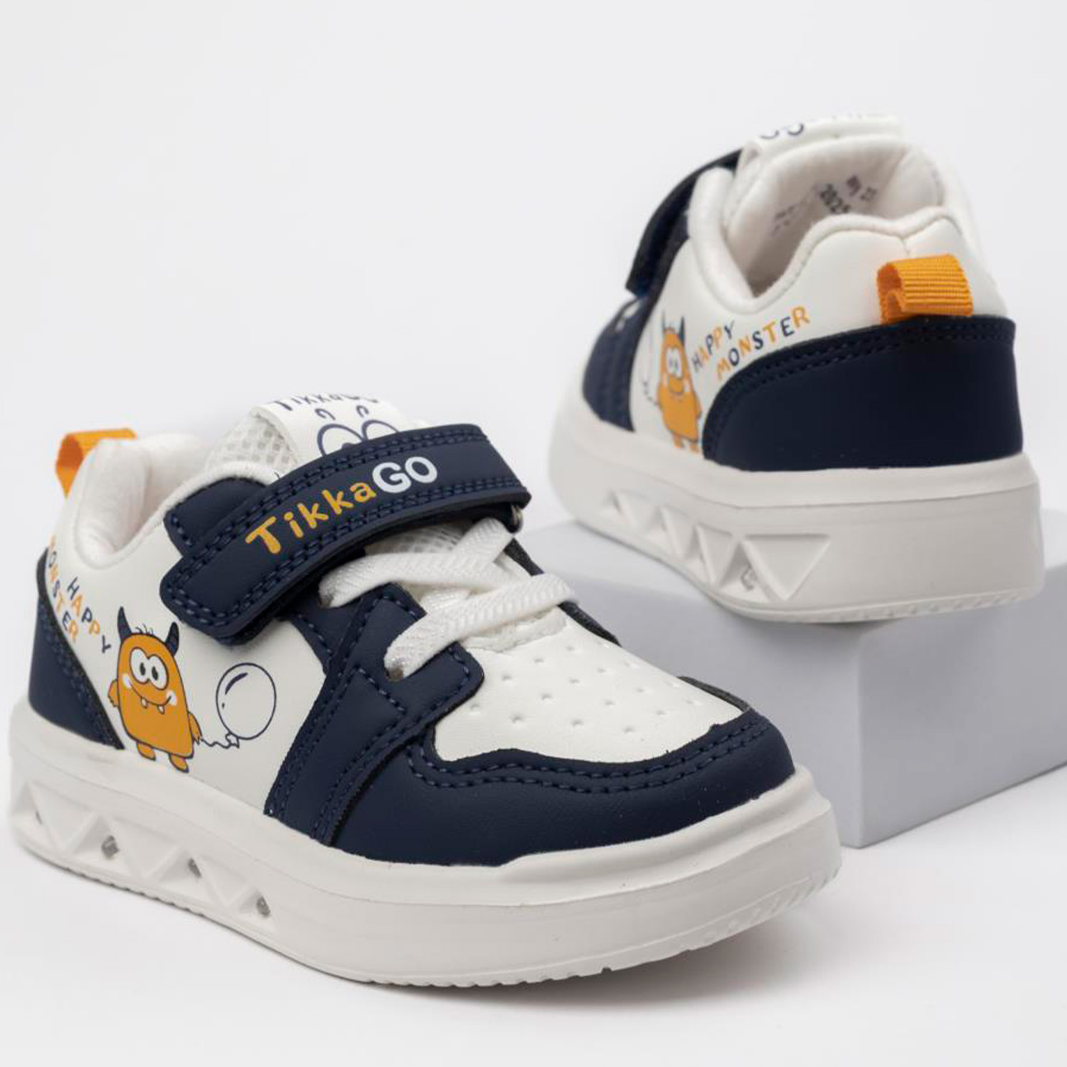 Кроссовки TikkaGo 1A05_6251-1_white-navy - фото 2