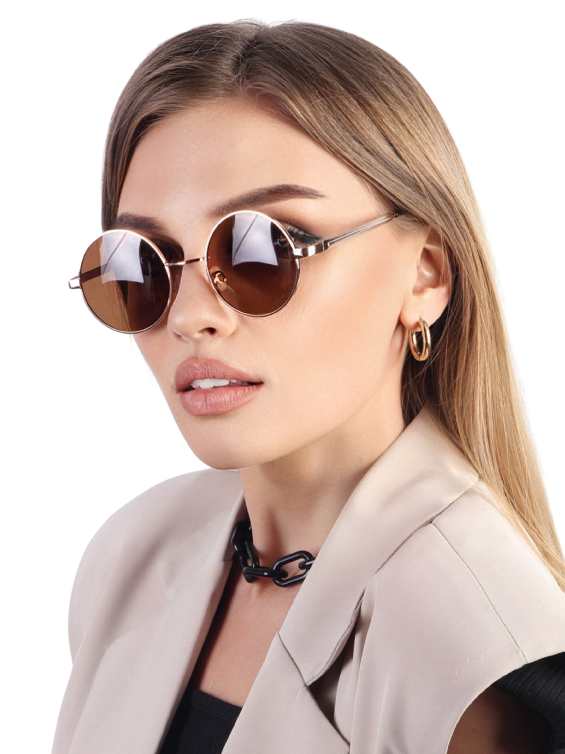 Очки солнцезащитные Pretty Mania RDT023-RGBR - фото 1