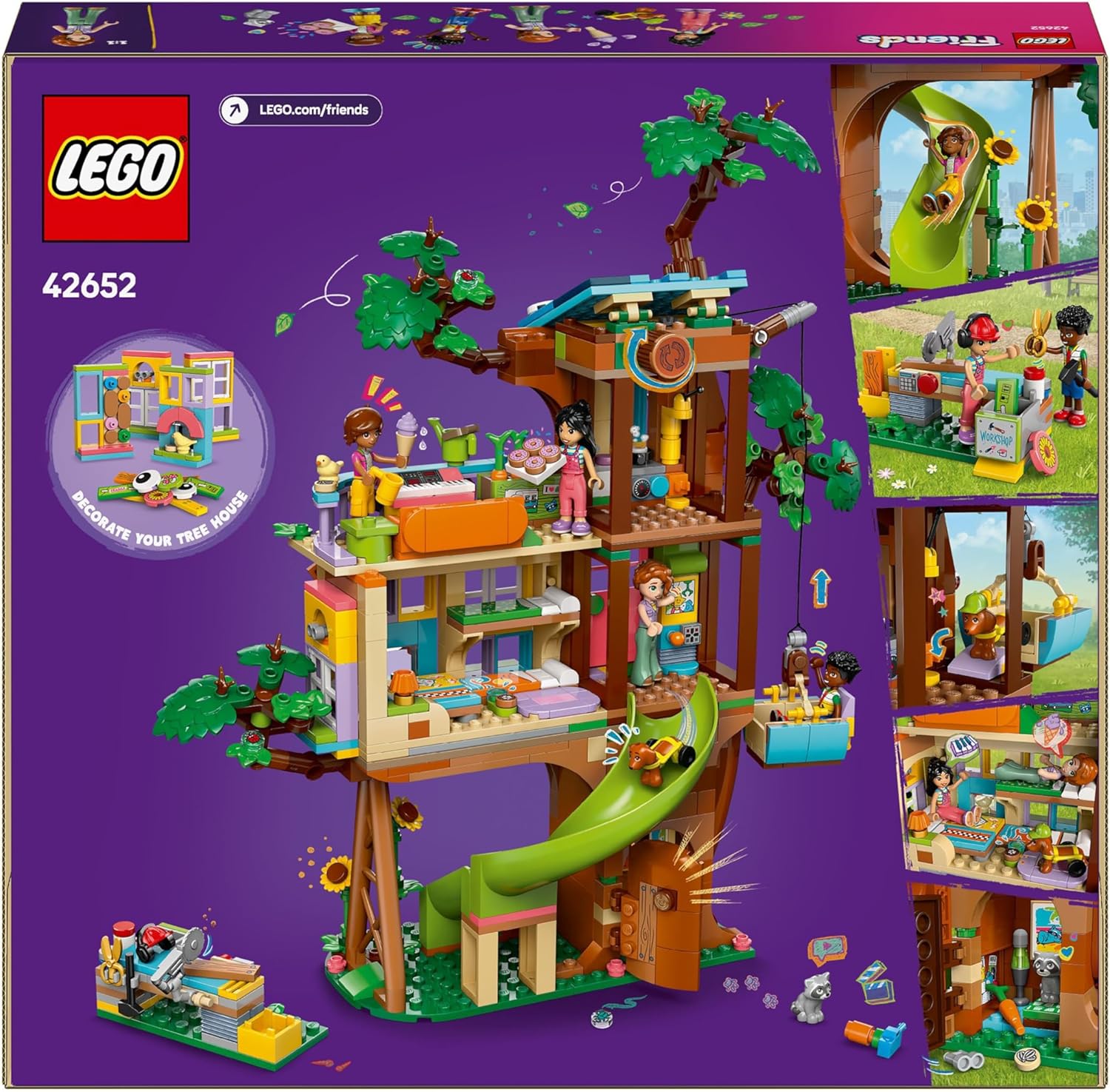 Конструктор LEGO Friends Вечеринка в домике на дереве 701 дет. - фото 6