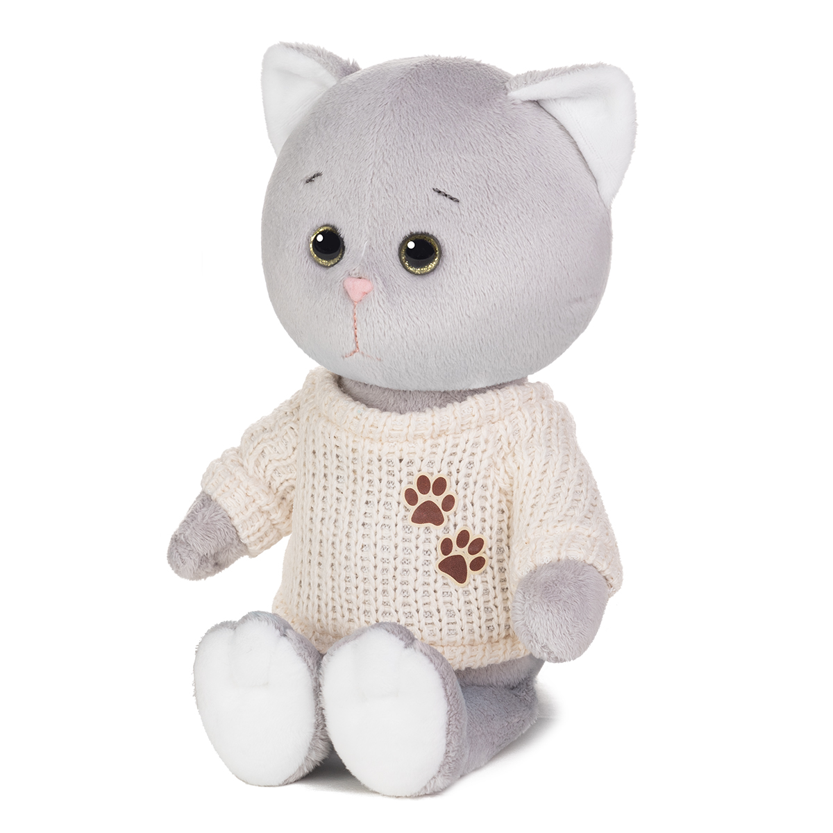 Игрушка мягкая Колбаскин и Мышель котик Колбаскин&Мышель 20 см - фото 3